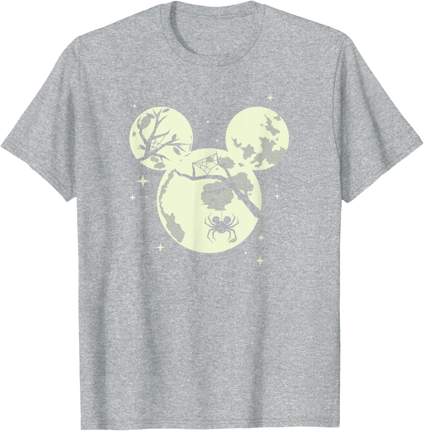 Disney Halloween Mickey Moon T-Shirt for Fun Spooky Style - 3