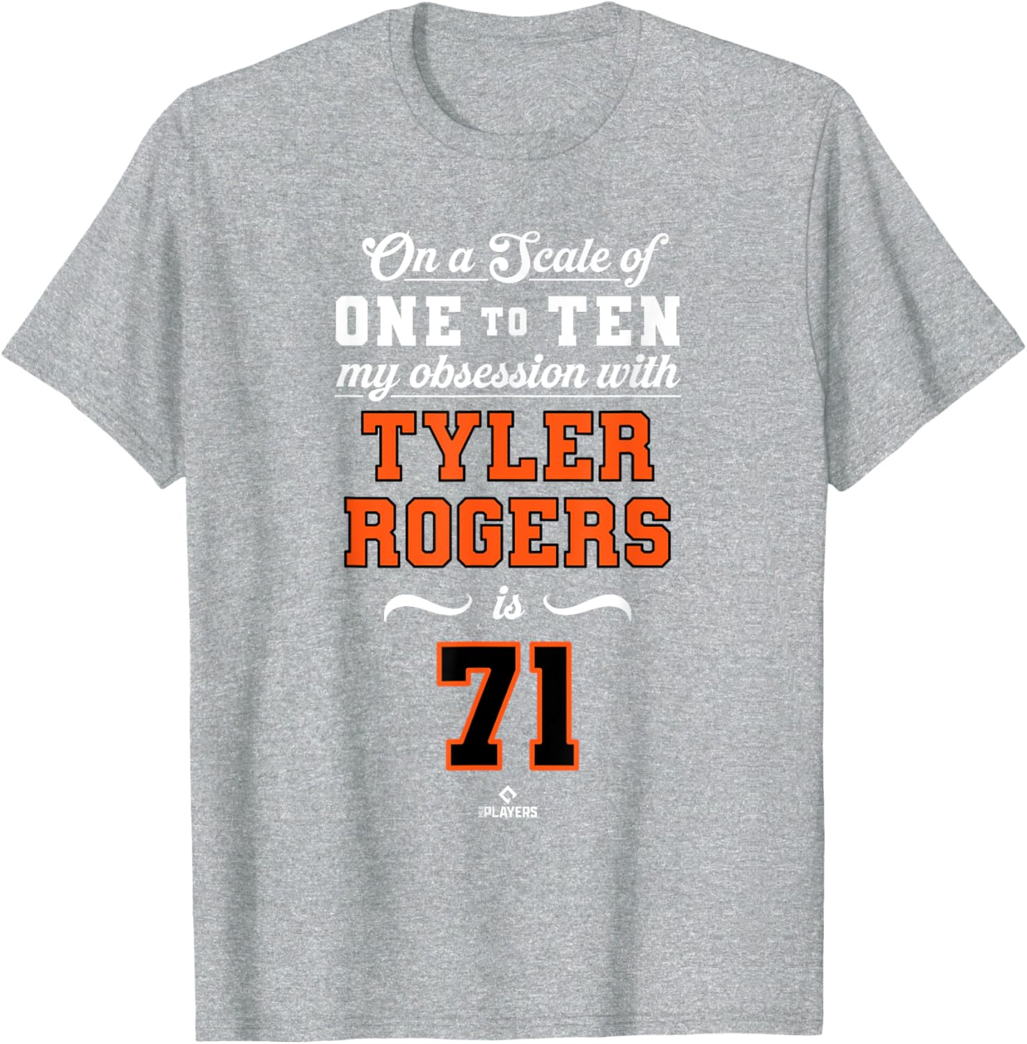 Obsession Tyler Rogers 71 San Francisco MLBPA T-Shirt for Fans - 3