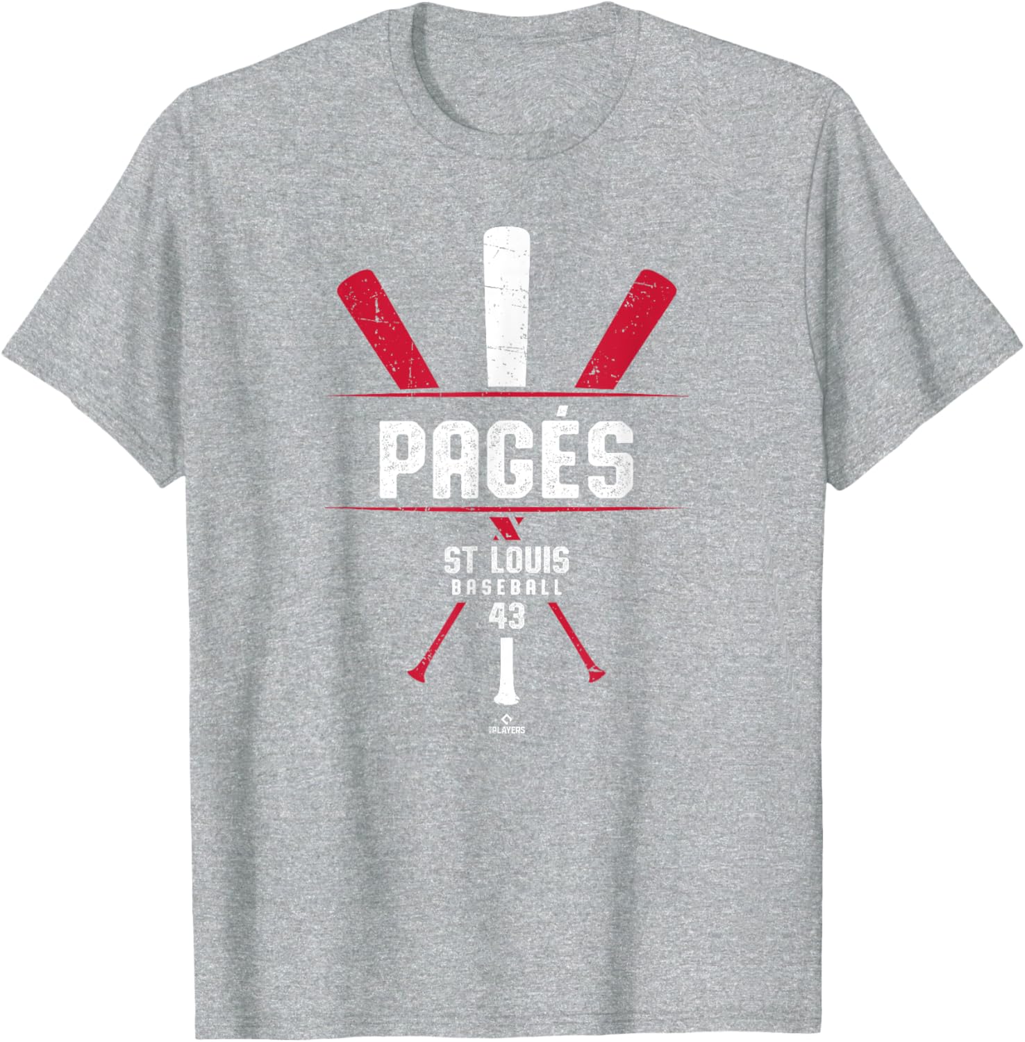Vintage St Louis Baseball T-Shirt featuring Pedro Pages and Classic Bat - 4