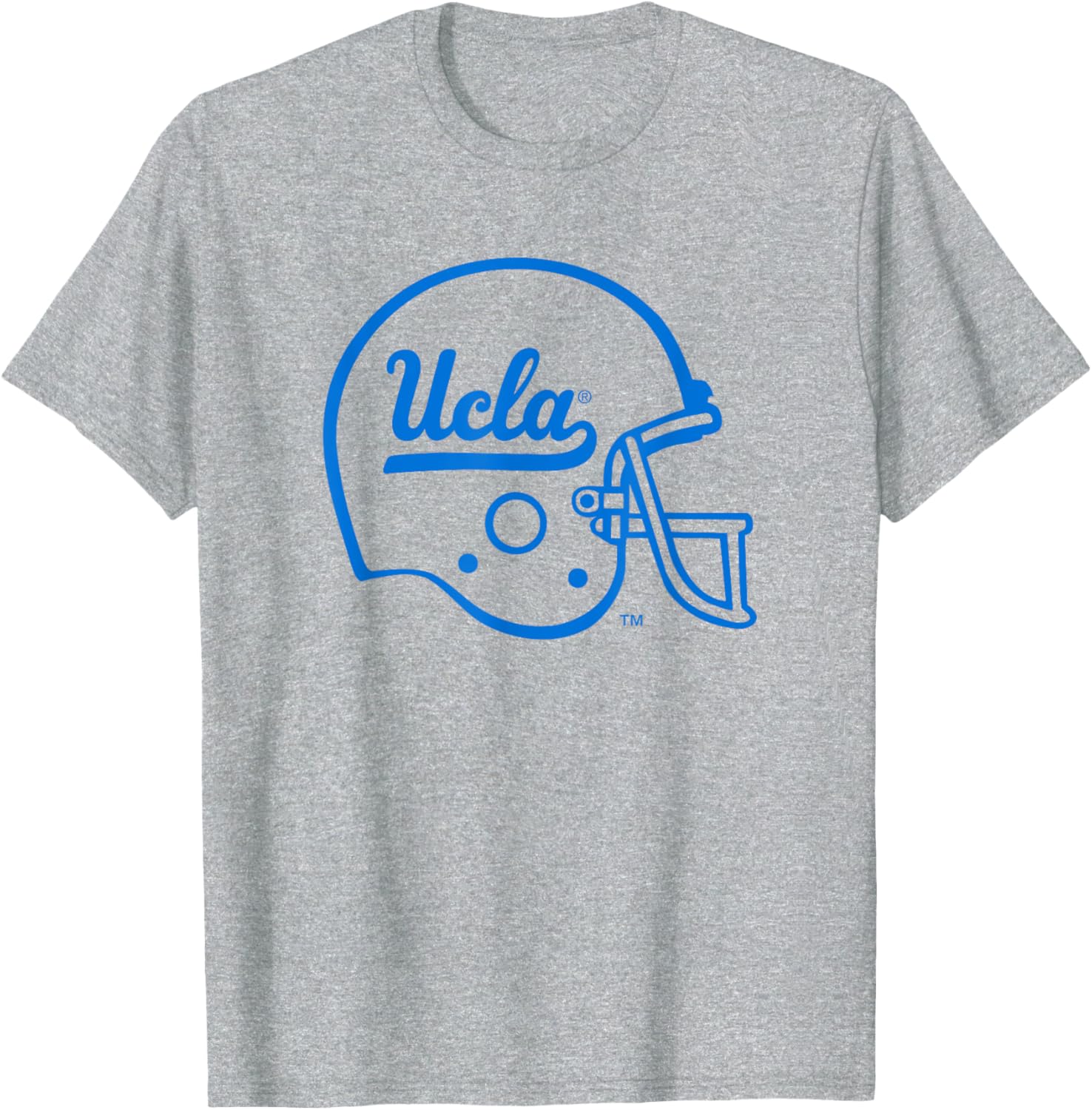 UCLA Bruins Football Helmet Outline Officially Licensed T-Shirt for Fans - 1