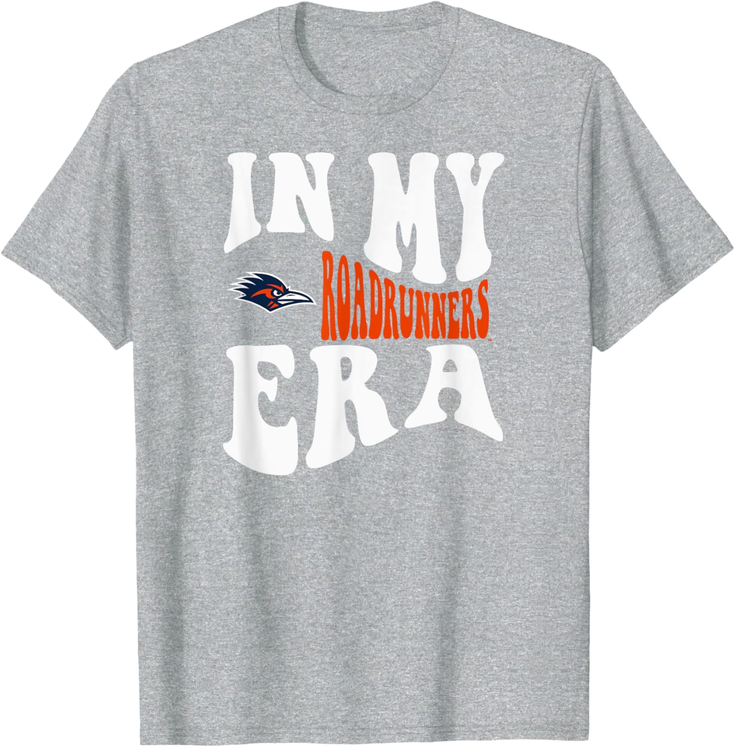 Texas San Antonio Roadrunners Gray T-Shirt Officially Licensed Sports Gear - 1