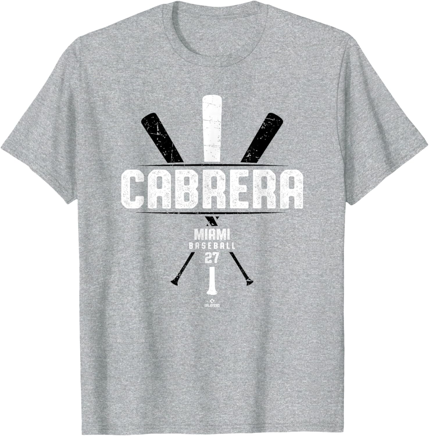 Vintage Baseball Bat T-Shirt for Edward Cabrera Miami Fans - 2