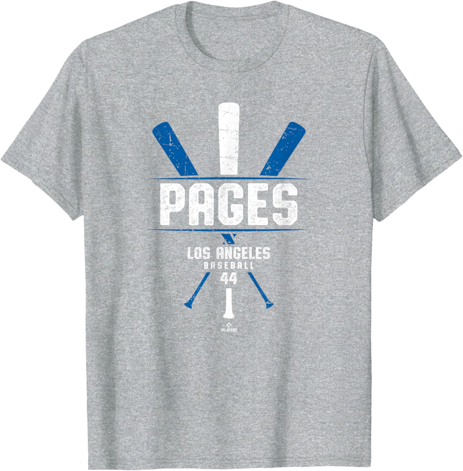 Vintage Baseball Bat T-Shirt for Andy Pages Fans - LA Team Spirit Apparel - 2