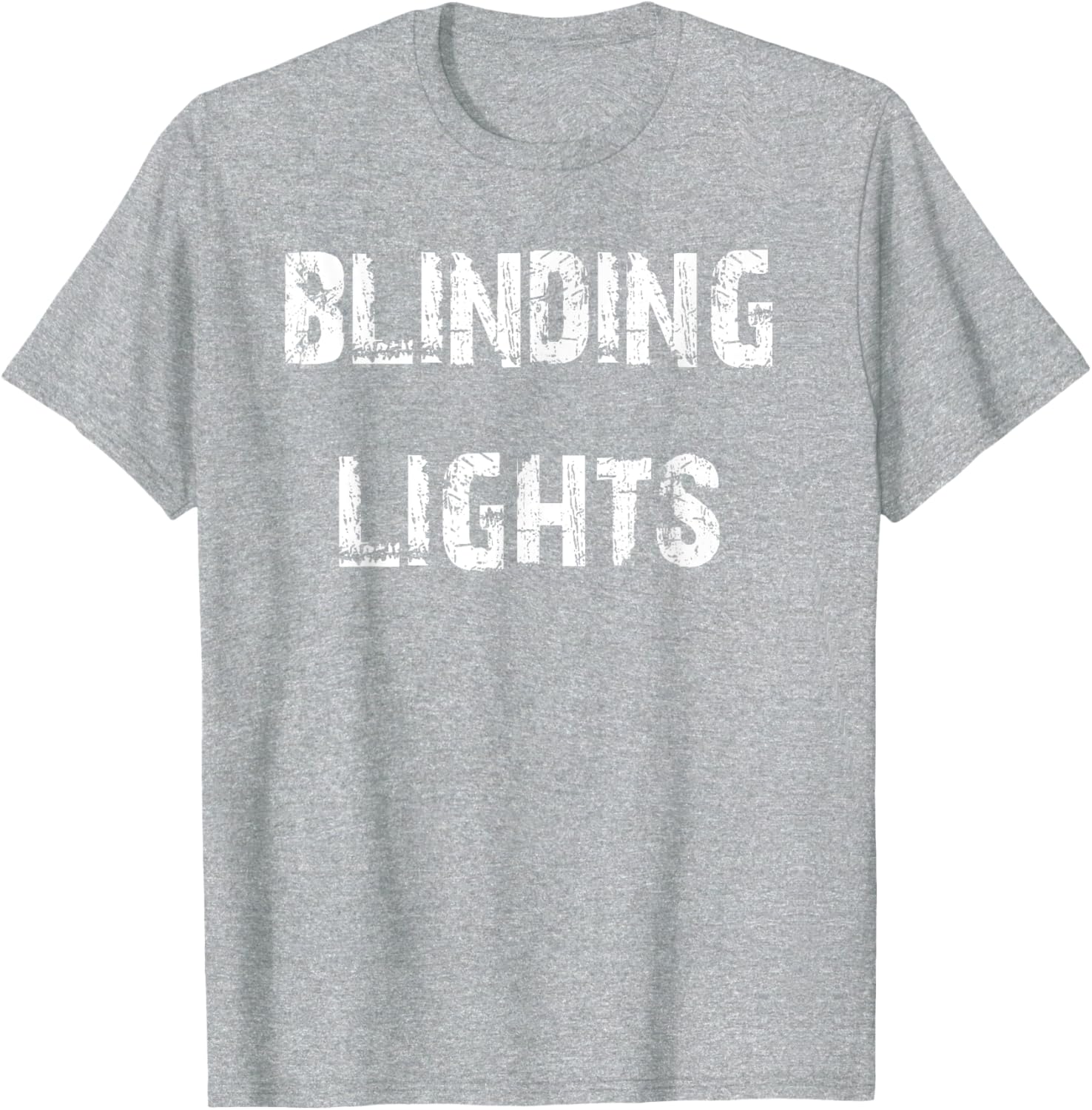 Trendy Blinding Lights T-Shirt for Music Lovers - Comfortable Casual Wear - 9