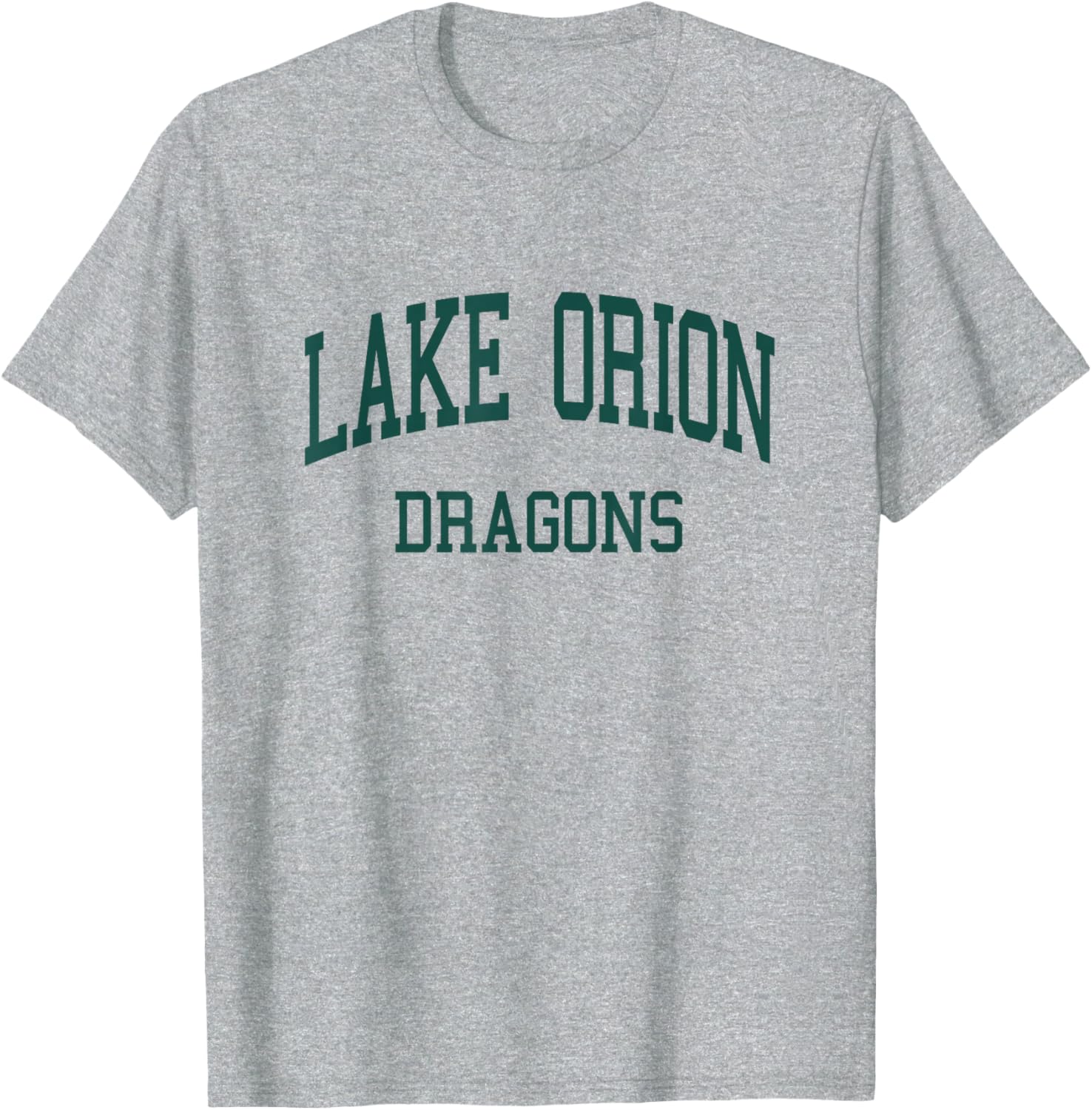 Retro Lake Orion High School T-Shirt for Fans and Alumni in Michigan - 2