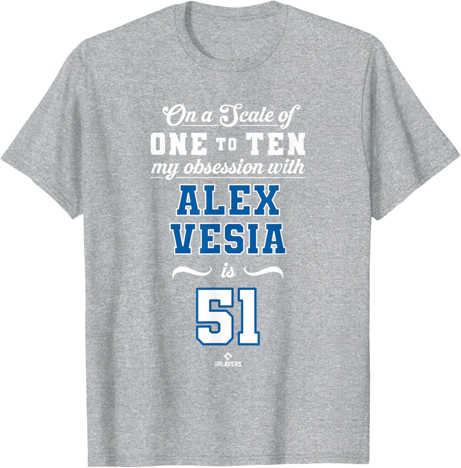Obsession Alex Vesia 51 Los Angeles MLBPA T-Shirt for Baseball Fans - 3