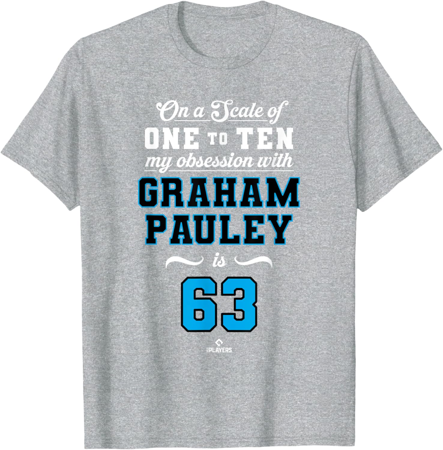 Obsession Graham Pauley 63 Miami MLBPA T-Shirt for Stylish Fans - 1
