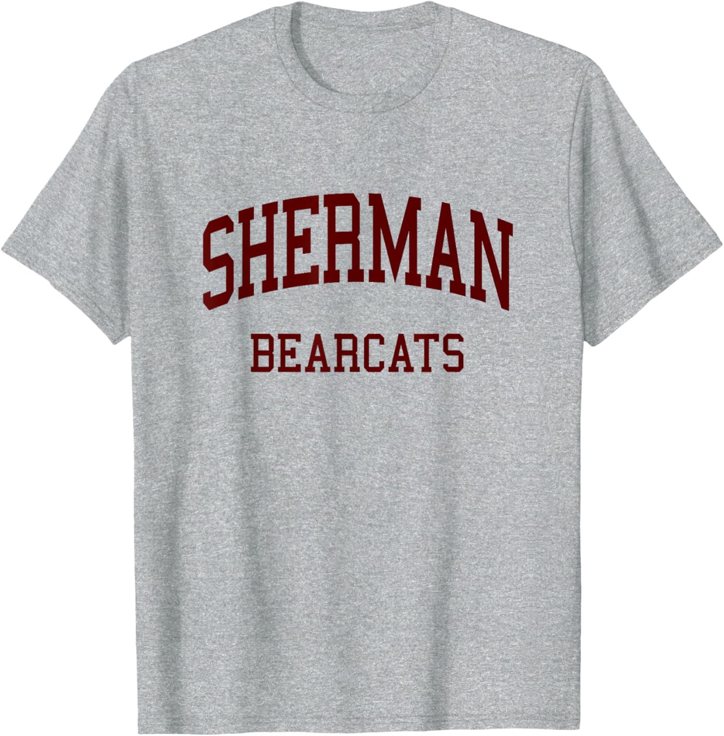 Retro Sherman High School T-Shirt for Students and Alumni in TX - 1