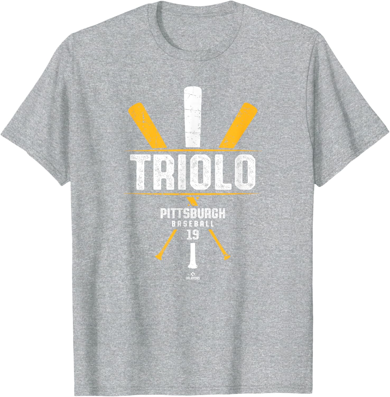 Vintage Pittsburgh Baseball T-Shirt Gameday Jared Triolo Design - 1