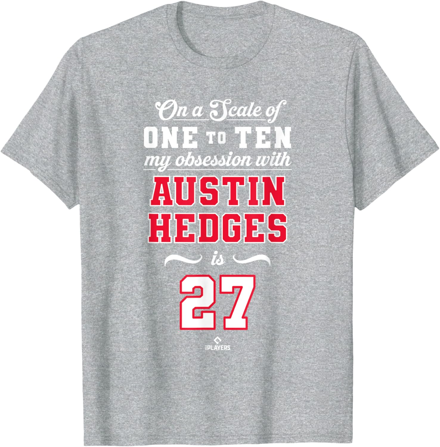 Obsession Austin Hedges 27 Cleveland MLBPA T-Shirt for Fans - 4