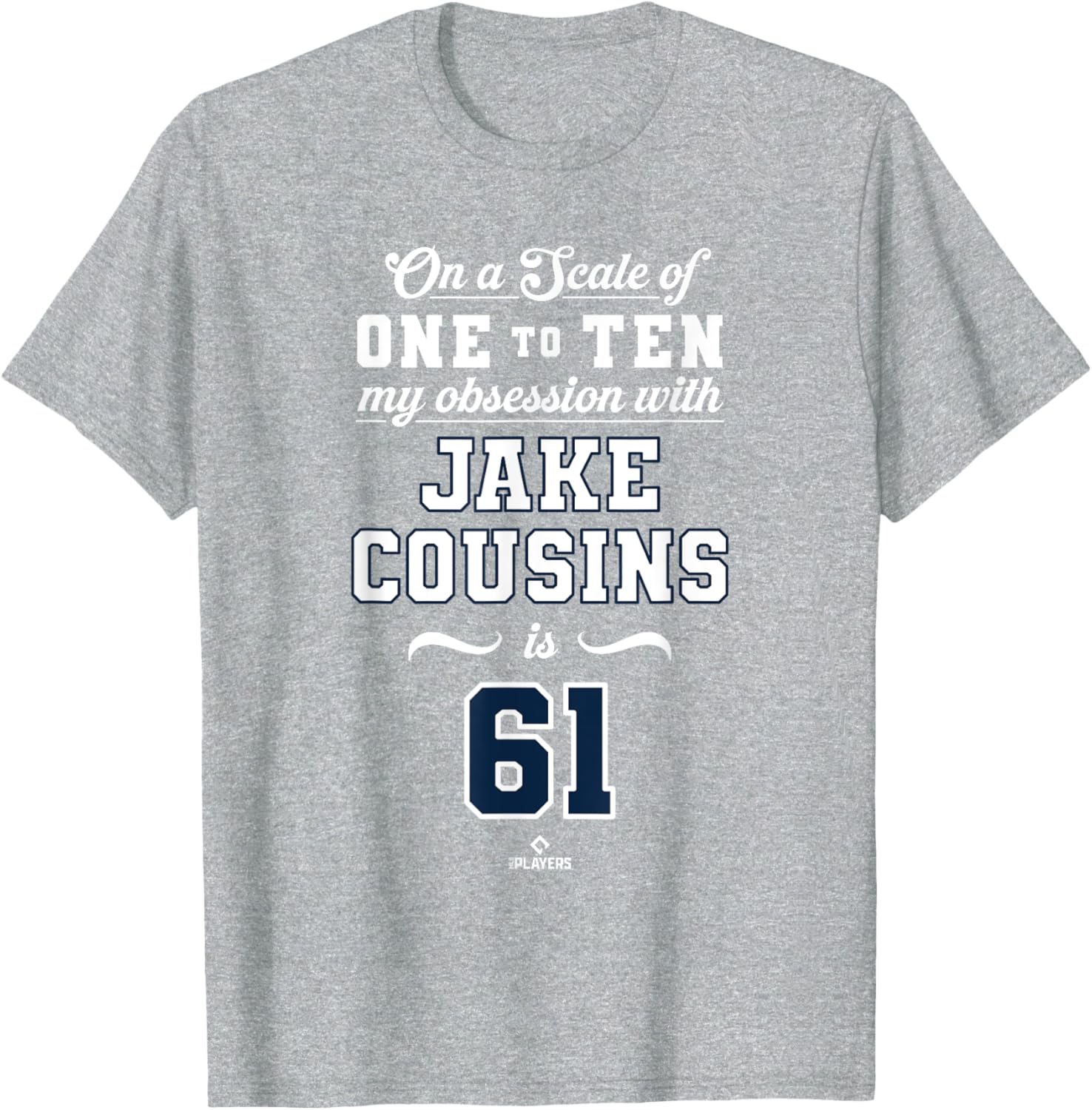 Obsession Jake Cousins 61 New York MLBPA T-Shirt for Fans and Collectors - 1