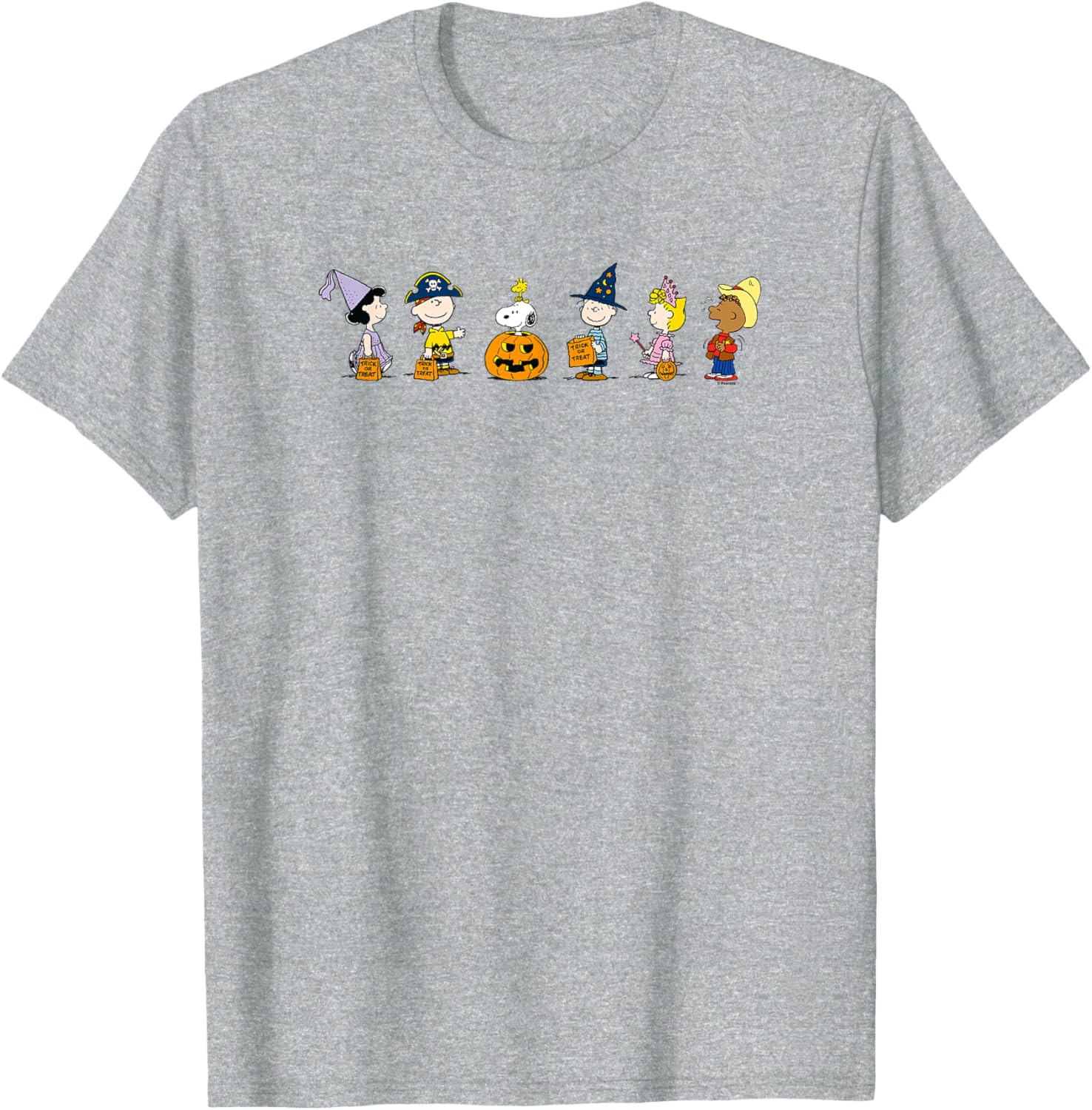 Peanuts Halloween T-Shirt for Fun Costume Parties and Festive Days - 3