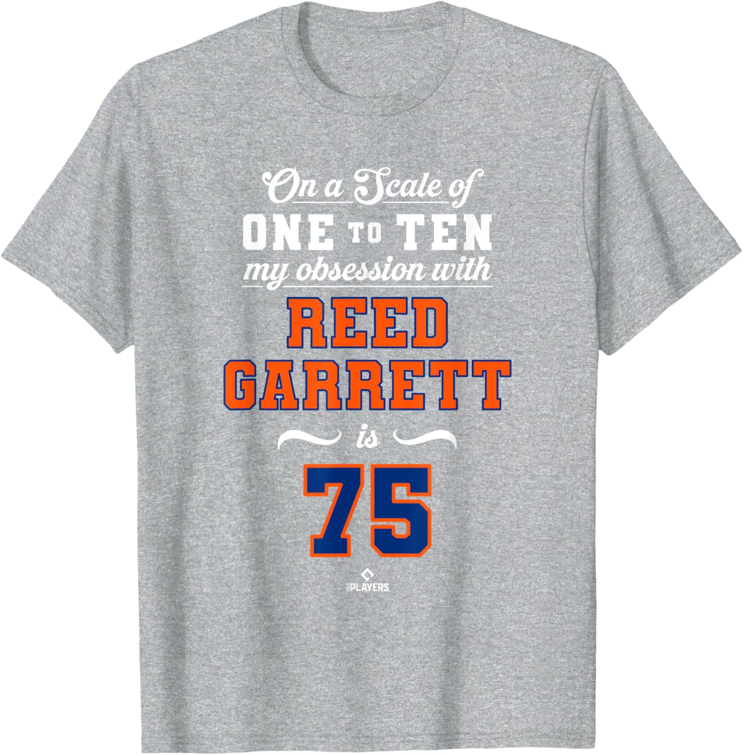 Obsession Reed Garrett 75 New York MLBPA T-Shirt for Stylish Fans - 2