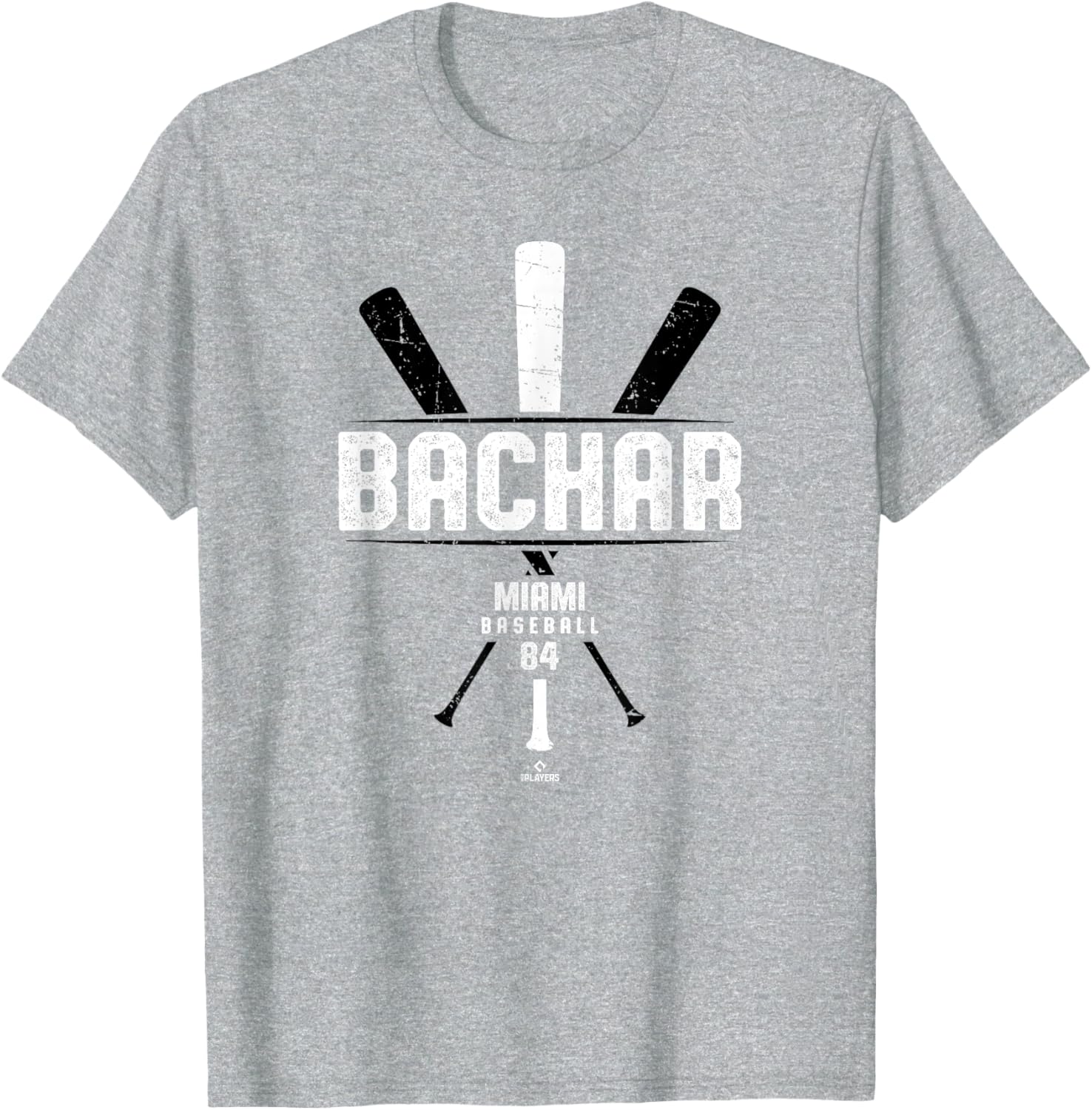 Vintage Gameday Baseball Bat T-Shirt for Lake Bachar Miami Fans - 3
