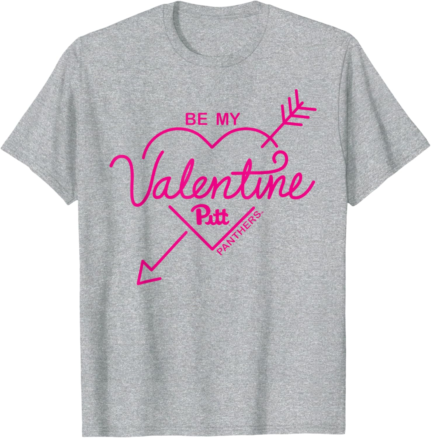 Pittsburgh Panthers Valentine T-Shirt - Officially Licensed Sports Apparel - 2