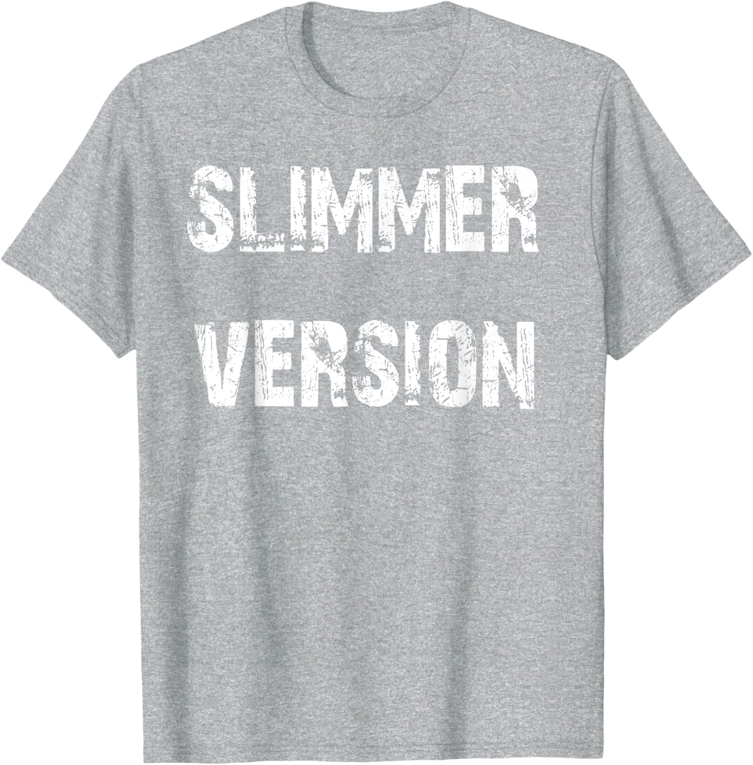 Slimmer Version Weight Loss Success T-Shirt for Motivated Fitness Fans - 20