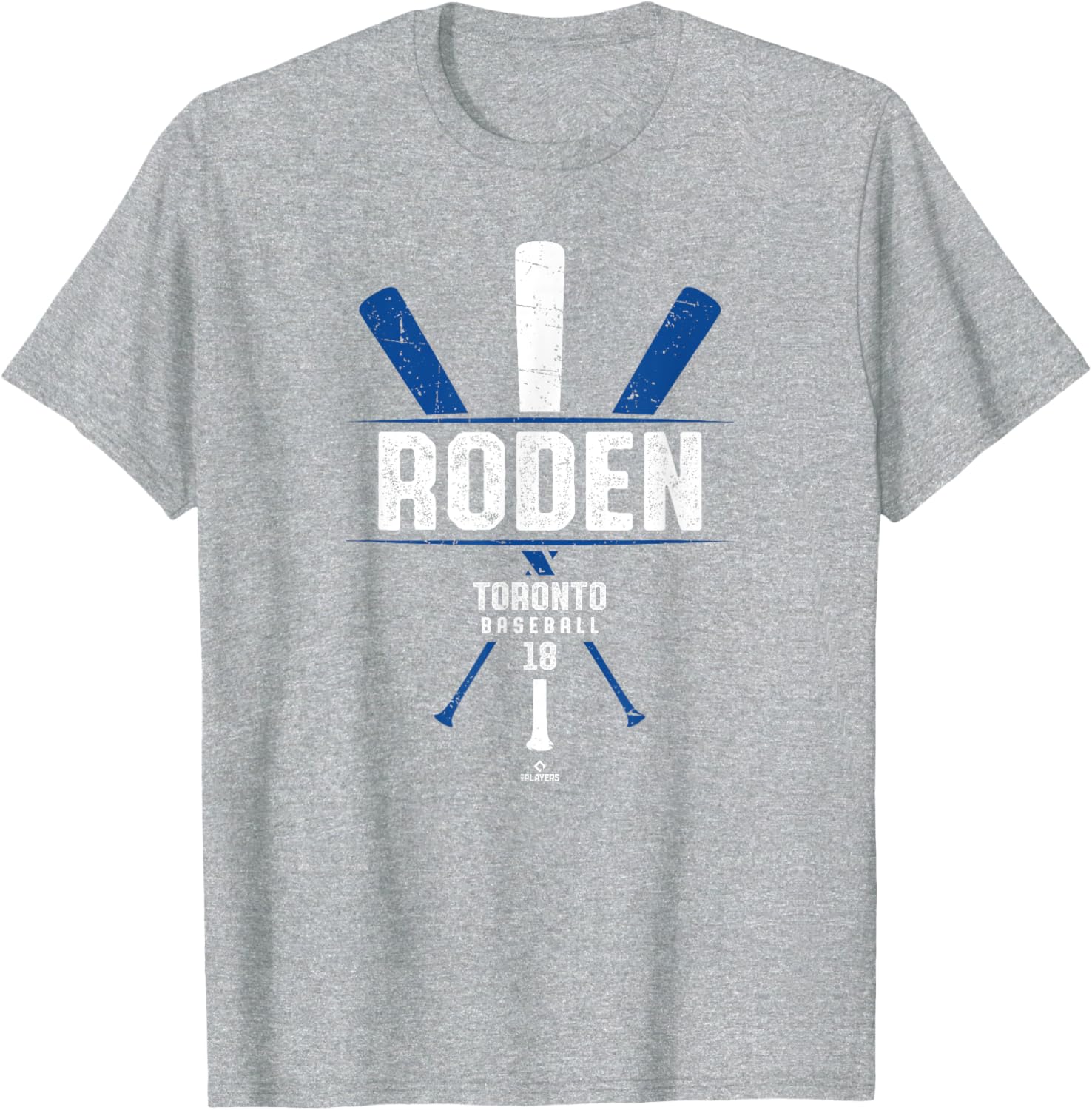 Vintage Toronto Baseball T-Shirt featuring Alan Roden and Classic Bat Design - 3