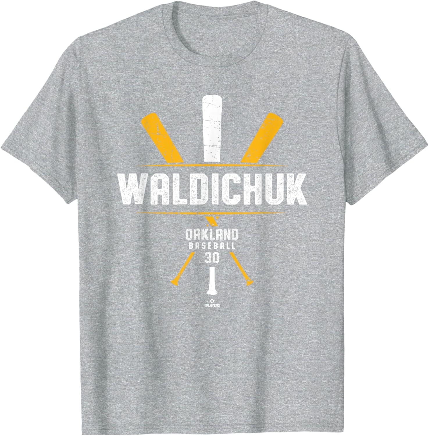 Vintage Ken Waldichuk Oakland Baseball T-Shirt for Gameday Style - 2