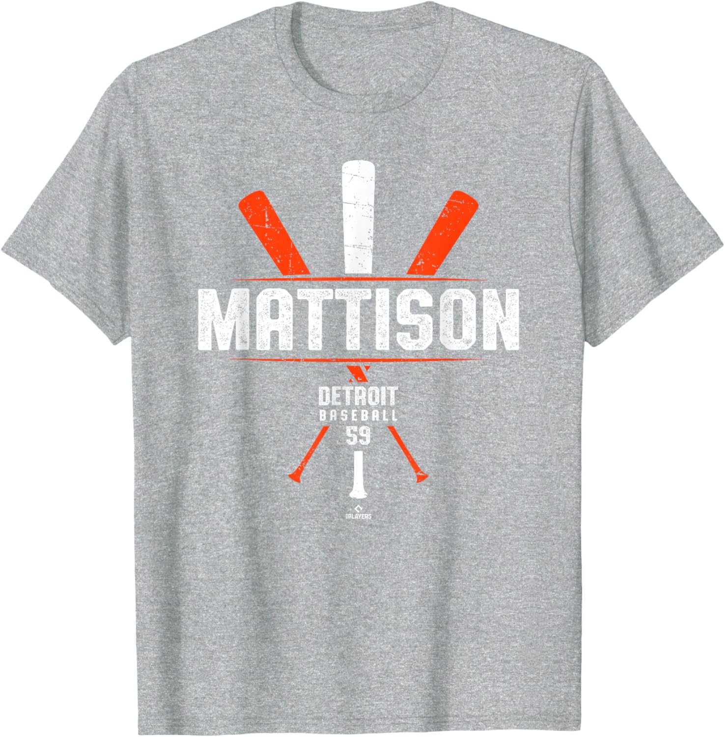 Vintage Tyler Mattison Detroit Baseball T-Shirt for Game Day Fun - 5