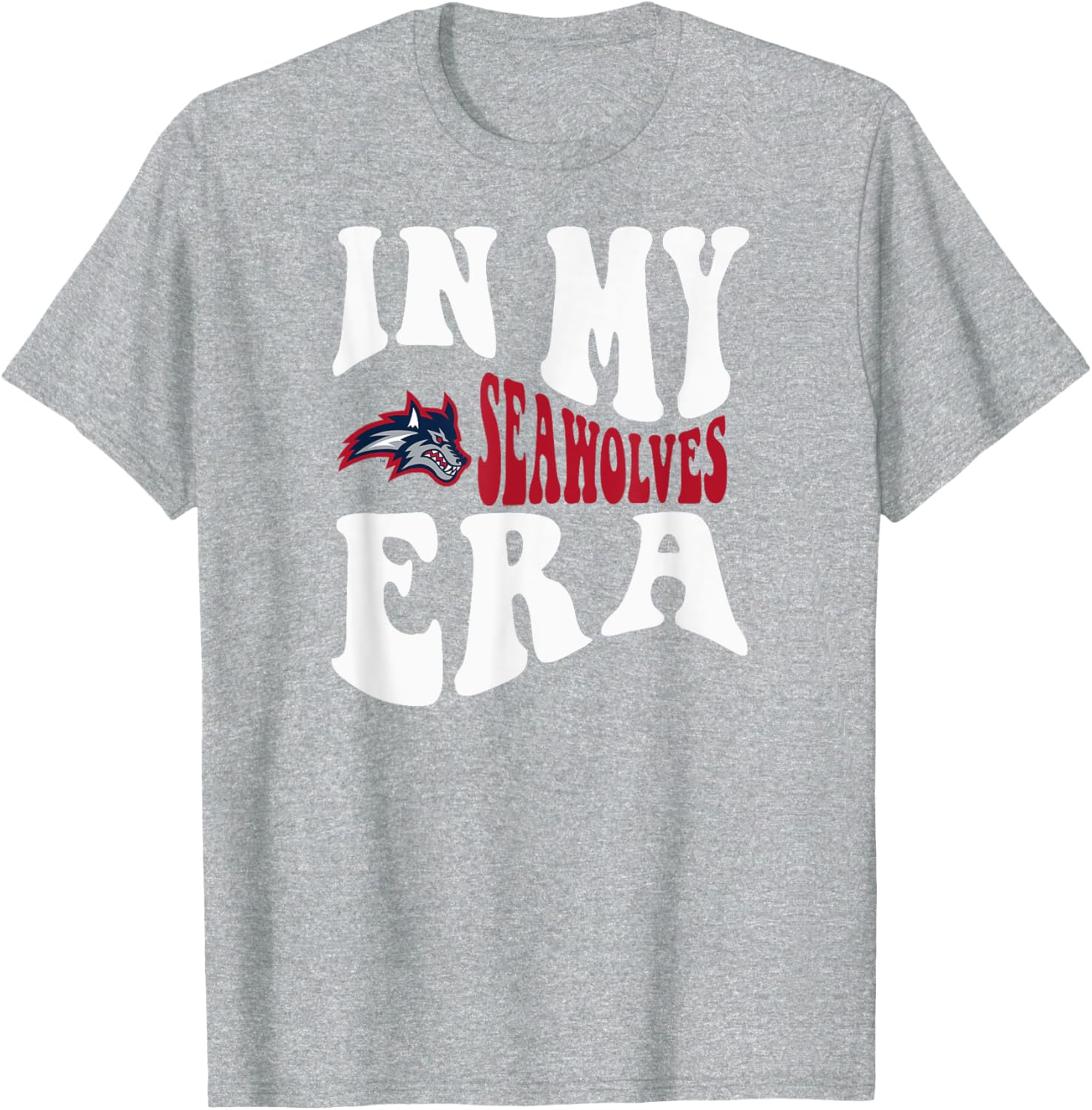 Stony Brook Seawolves Gray Officially Licensed Tee for Sports Fans - 1