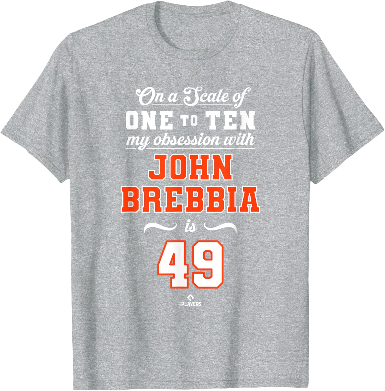 Obsession John Brebbia 49 Detroit MLBPA T-Shirt for Sports Fans - 2