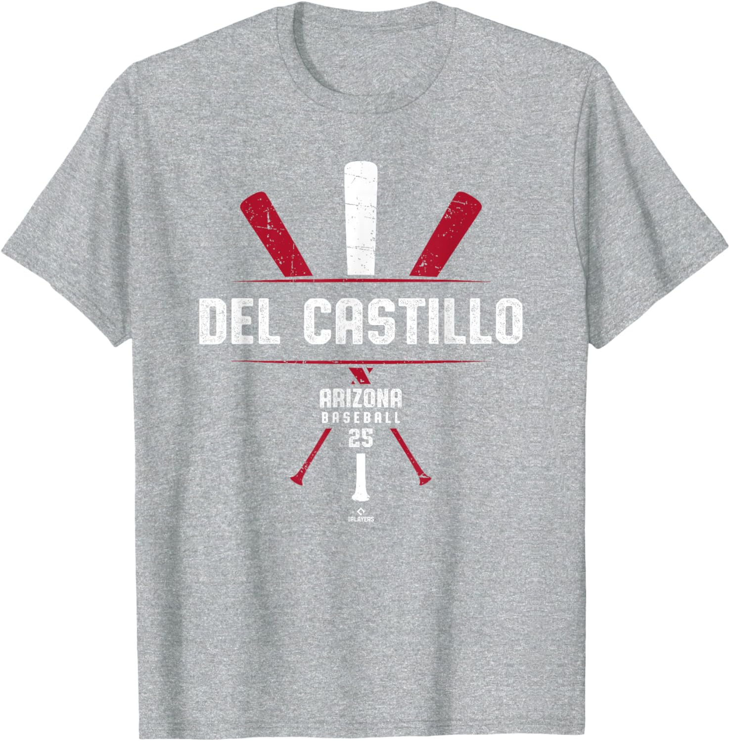 Vintage Adrian Del Castillo Arizona Baseball T-Shirt for Gameday Style - 1