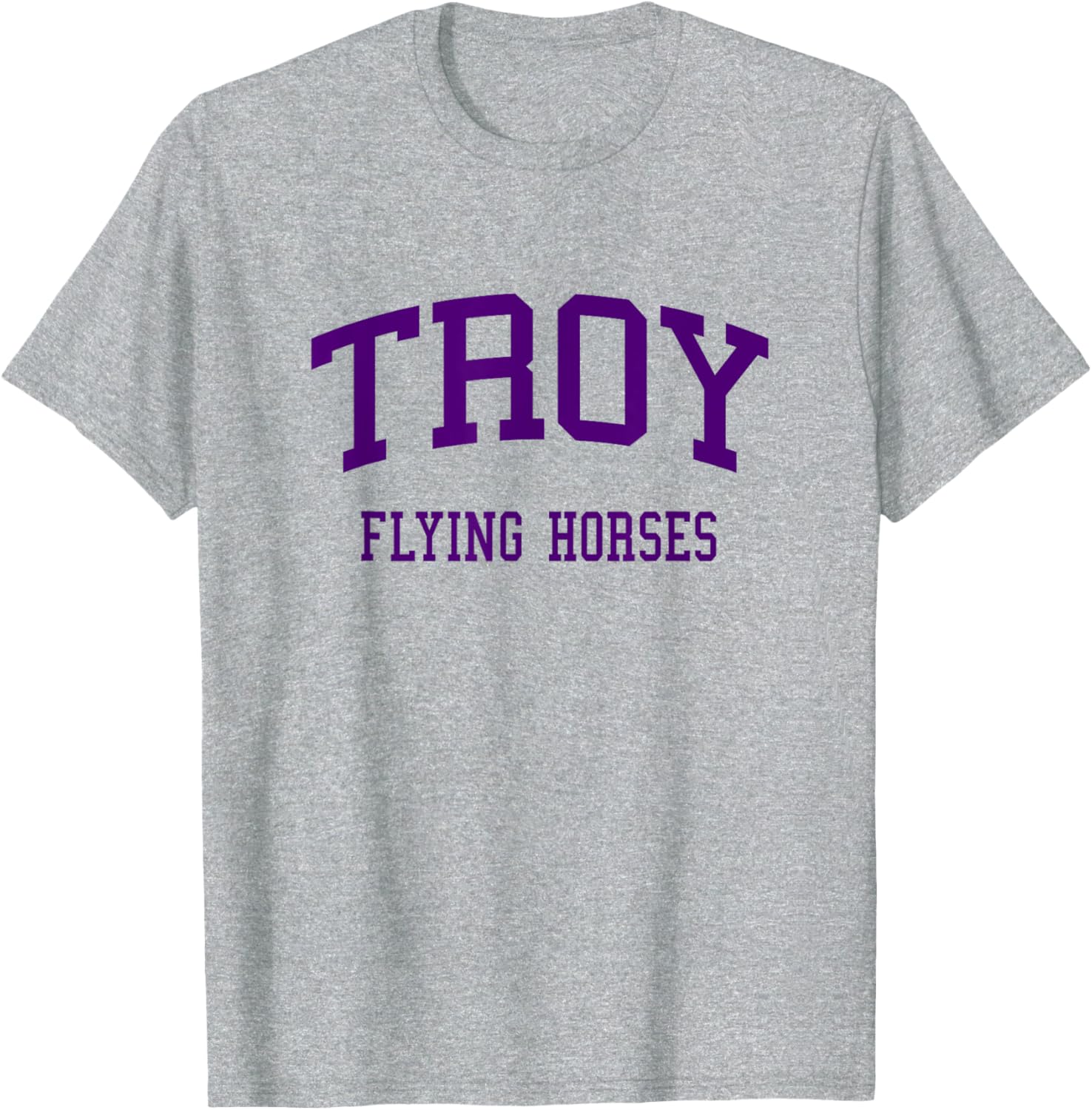 Troy High School Retro T-Shirt Vintage Style for Students and Fans - 2