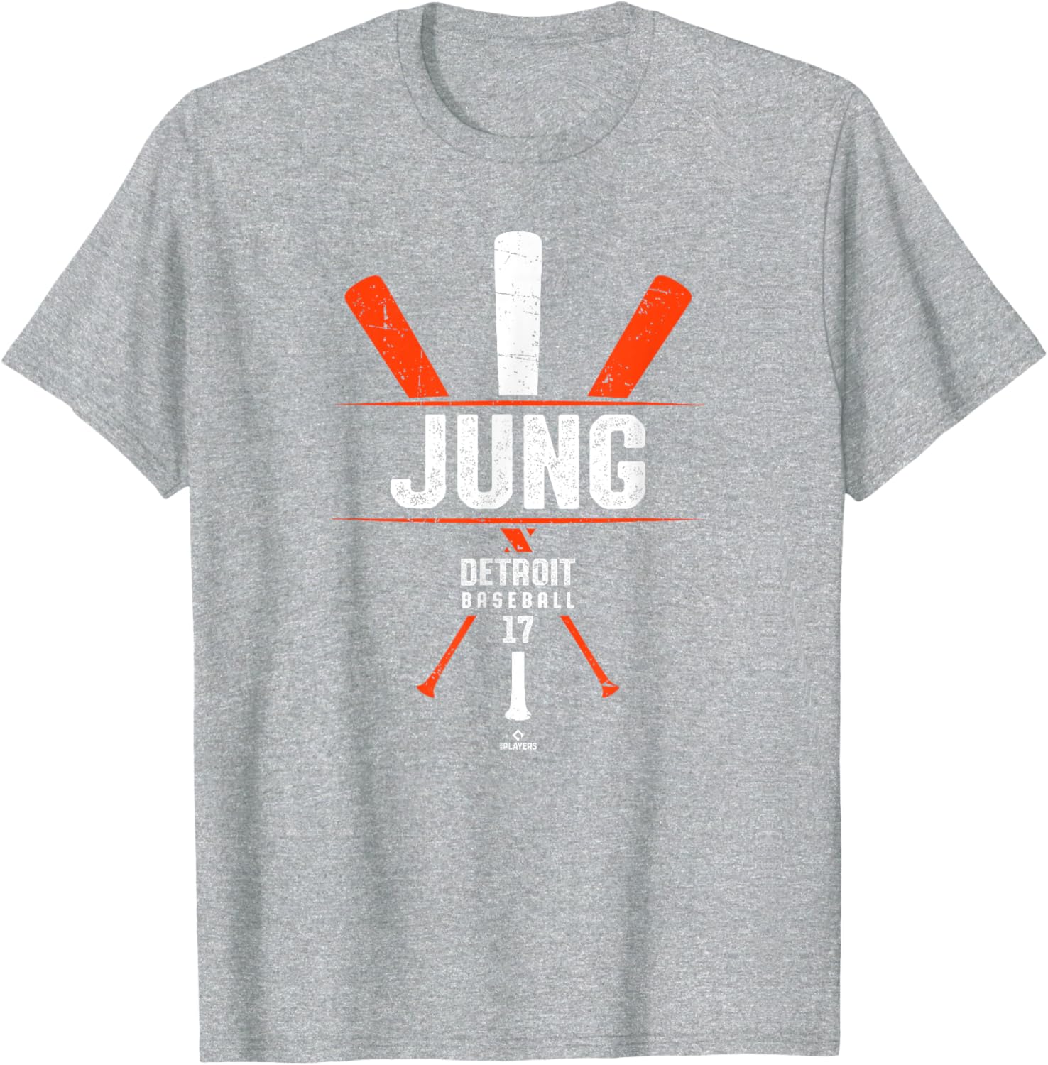 Vintage Detroit Baseball T-Shirt featuring Gameday Jace Jung Design - 3