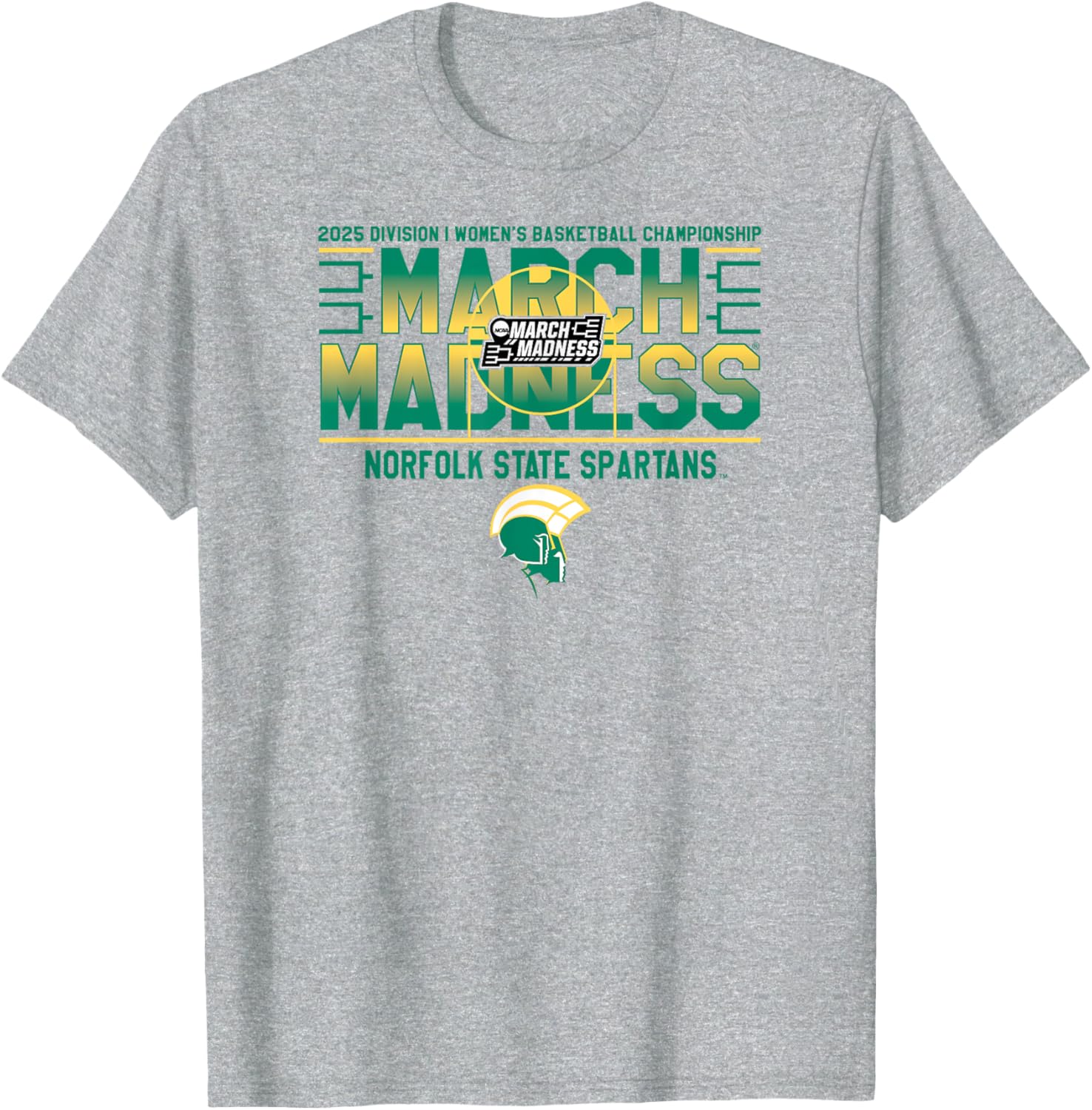 Norfolk State Spartans Women's March Madness 2025 Basketball T-Shirt - 1