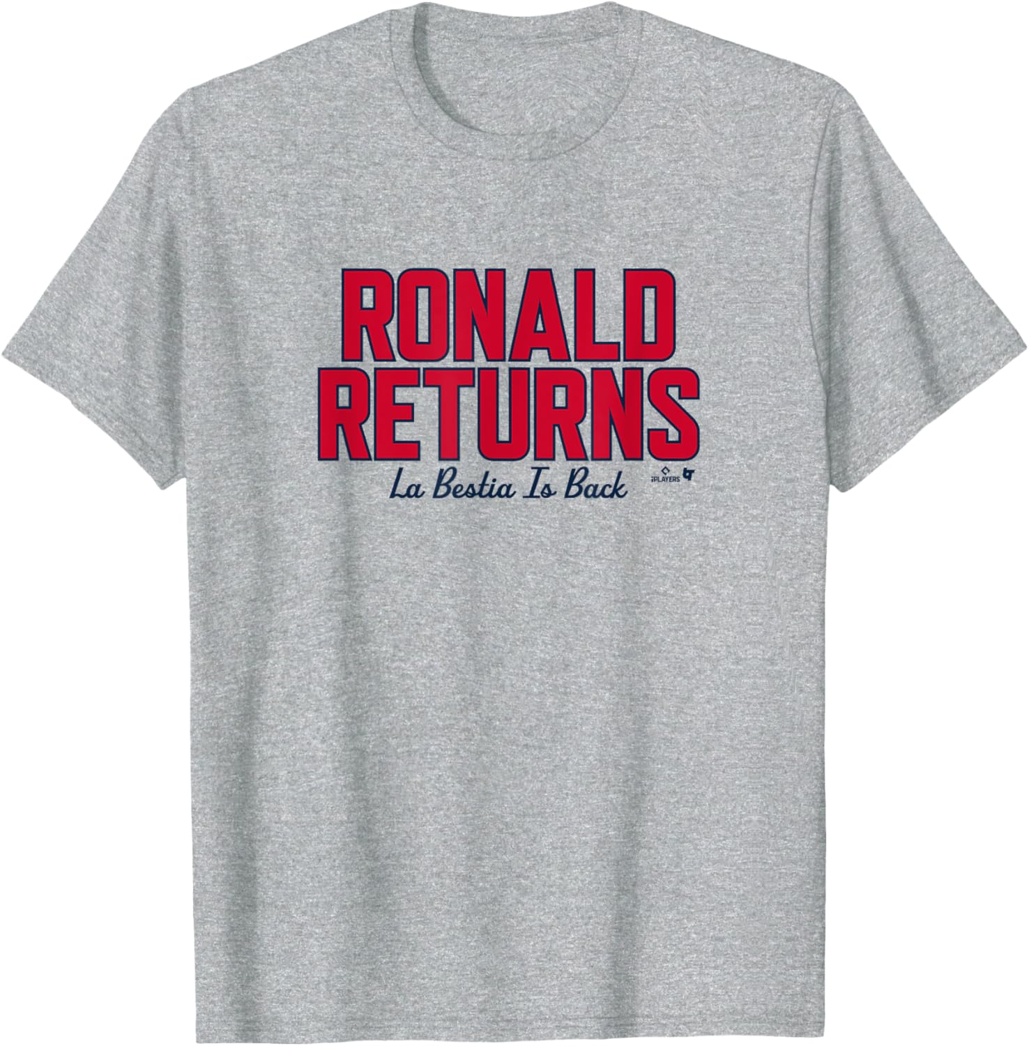 Ronald Acuña Jr La Bestia is Back Atlanta Braves Baseball T-Shirt - 2