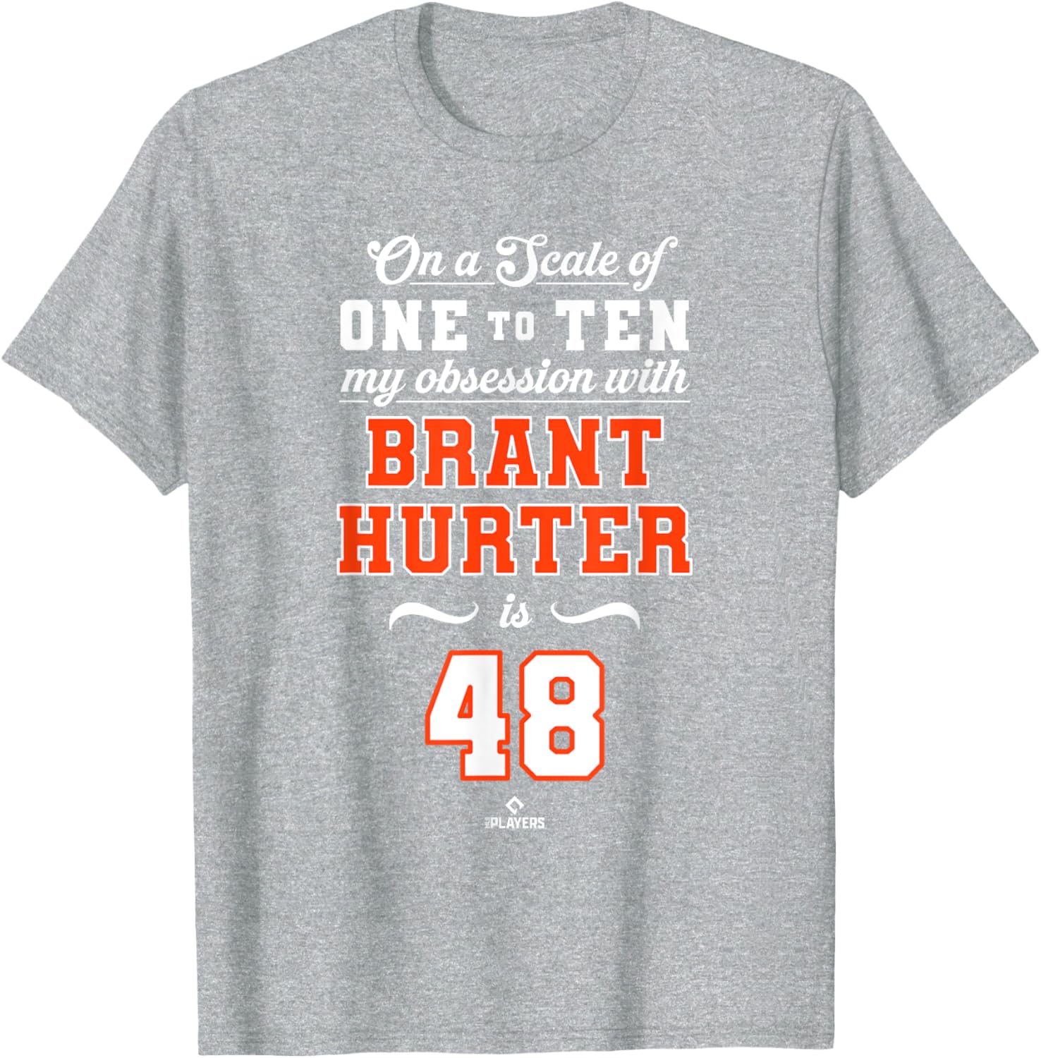 Obsession Brant Hurter 48 Detroit MLBPA T-Shirt for Fans and Fashion - 4