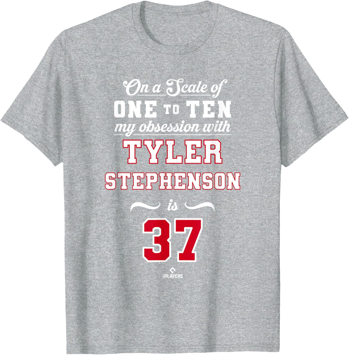 Obsession Tyler Stephenson Cincinnati 37 MLBPA T-Shirt for Fans - 2