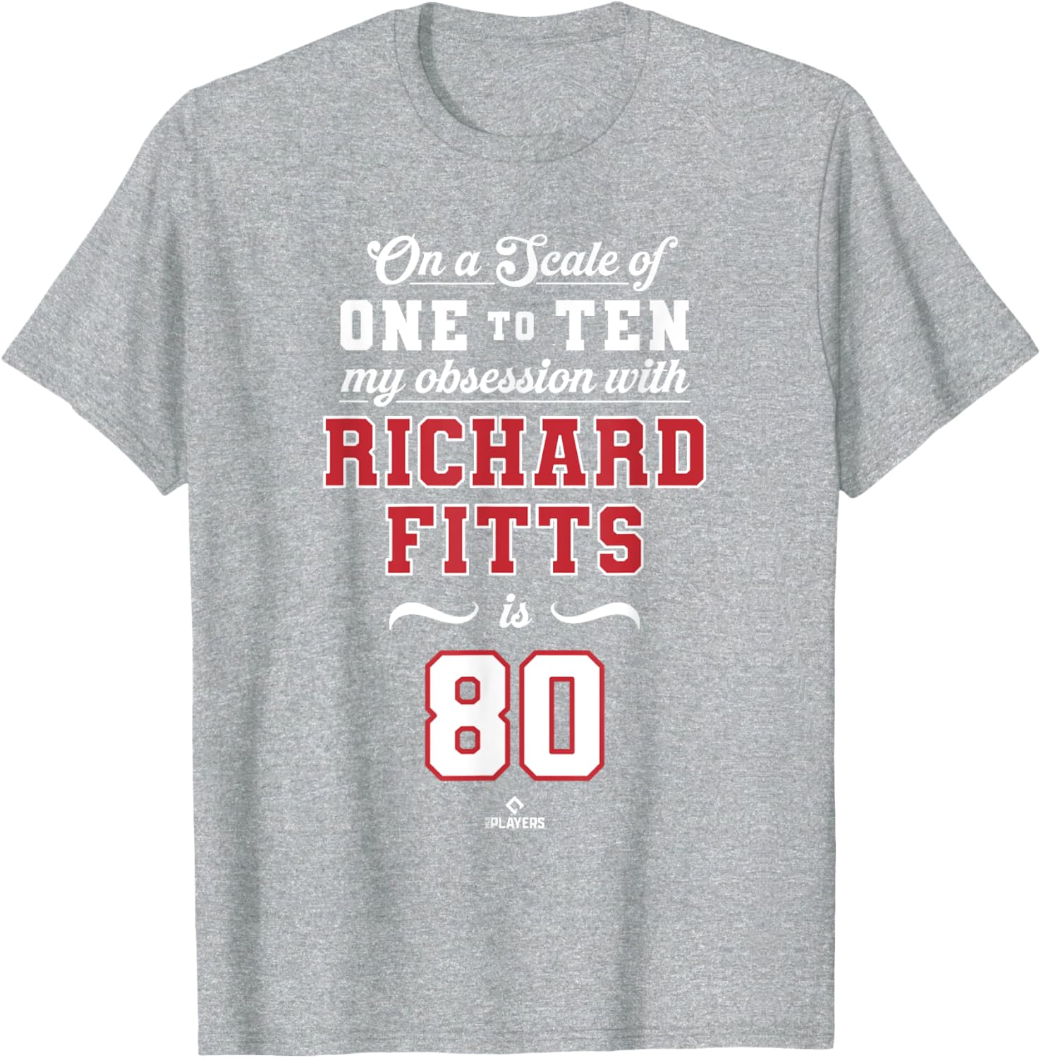 Obsession Richard Fitts 80 Boston MLBPA T-Shirt for Sports Fans - 1