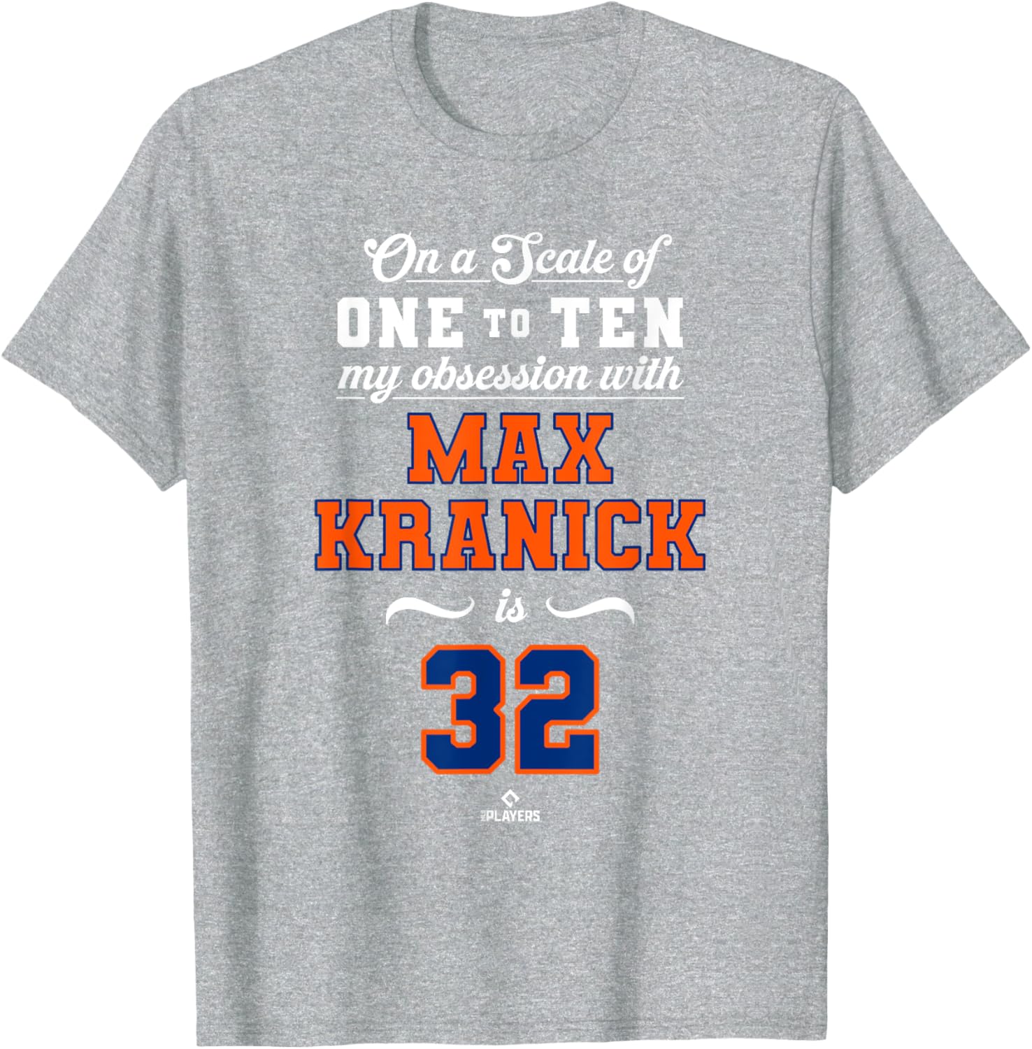 Obsession Max Kranick 32 New York MLBPA T-Shirt for True Fans - 1