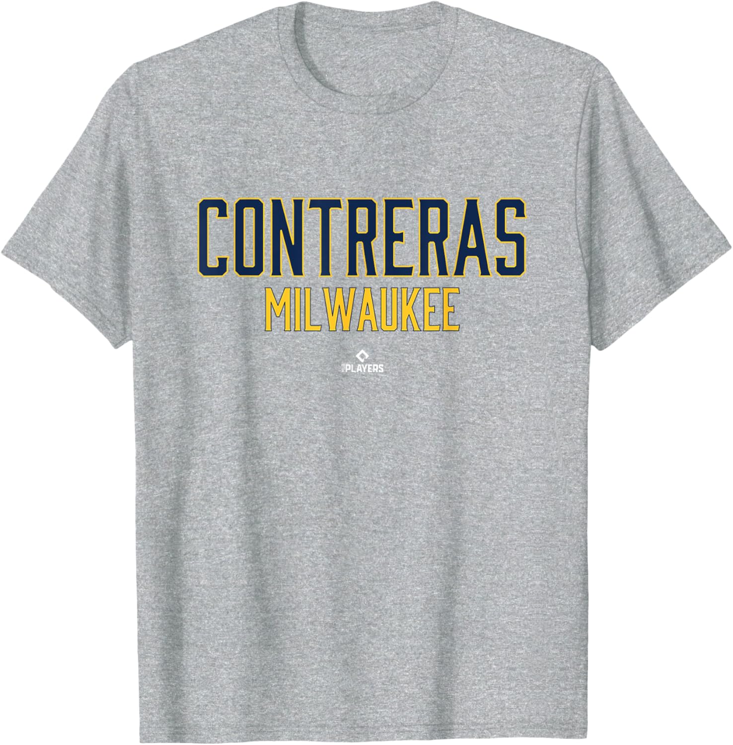 Player Pride Milwaukee Edition William Contreras MLBPA T-Shirt for Fans - 2