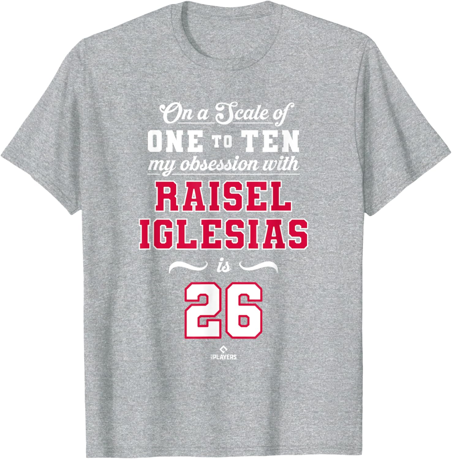 Obsession Raisel Iglesias 26 Atlanta MLBPA T-Shirt for Fans and Collectors - 2