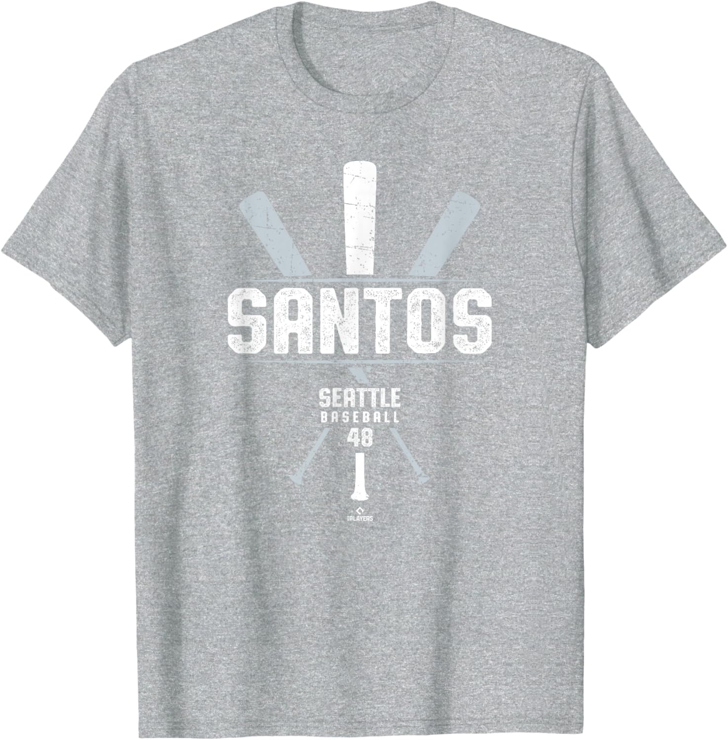 Vintage Gameday Gregory Santos Seattle Baseball T-Shirt for Fans - 1