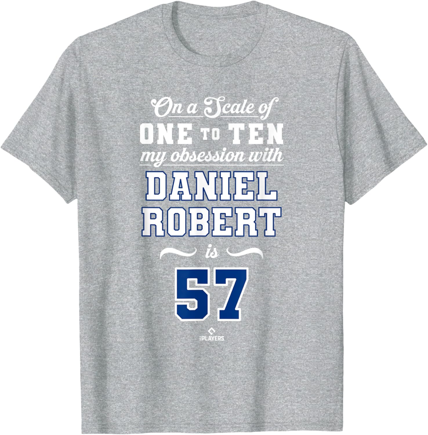Obsession Daniel Robert 57 Texas MLBPA T-Shirt for Fans and Collectors - 2