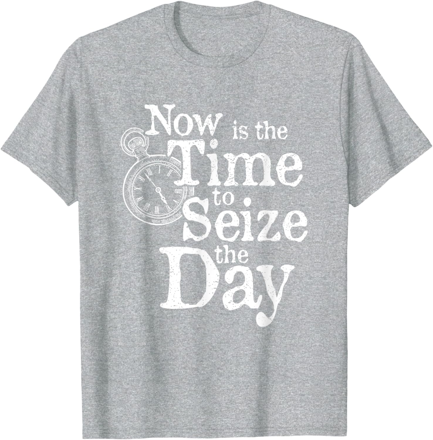 Seize the Day Motivational Quote T-Shirt for Back to School Fun - 9
