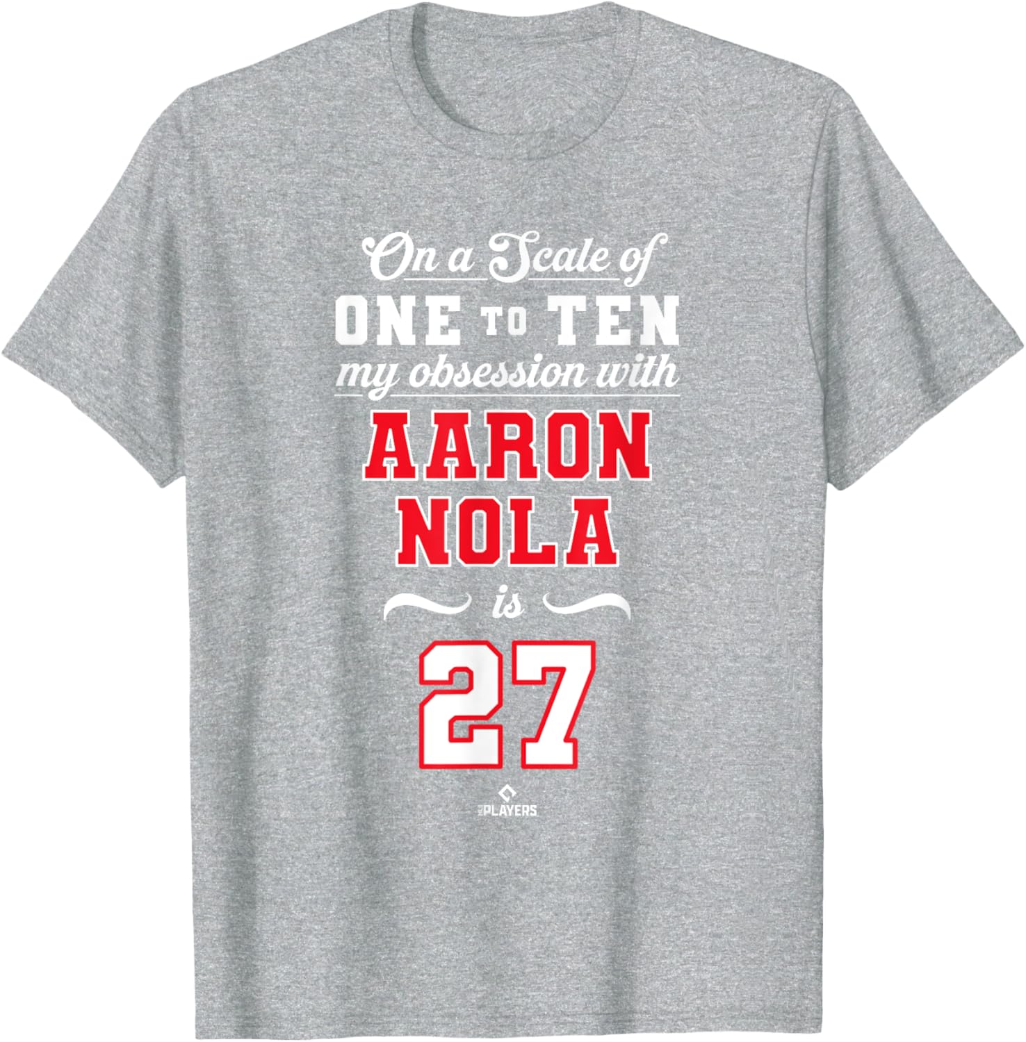 Obsession Aaron Nola 27 Philadelphia Phillies MLB T-Shirt for Fans - 1