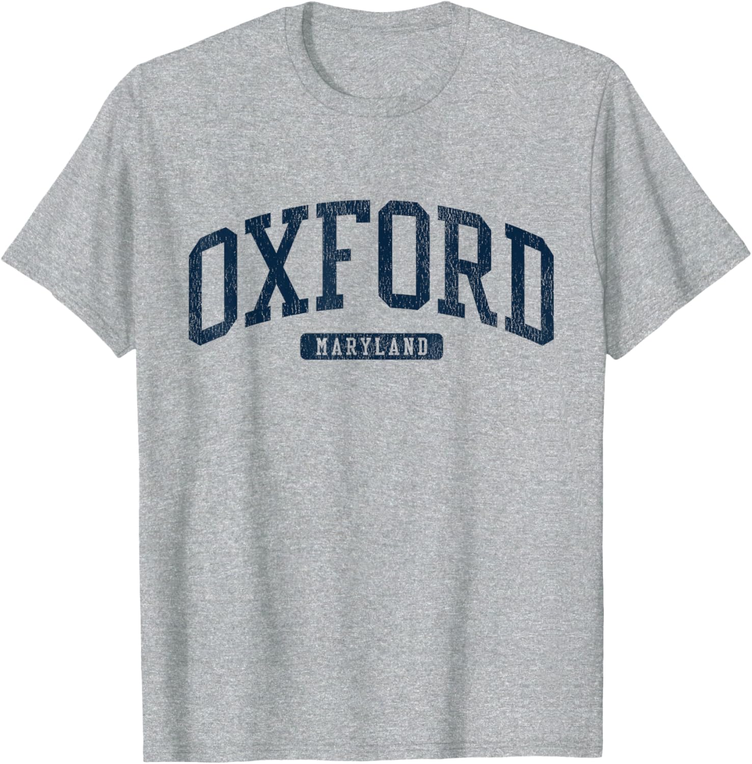 Oxford Maryland College Style Blue T-Shirt for Students and Alumni - 6