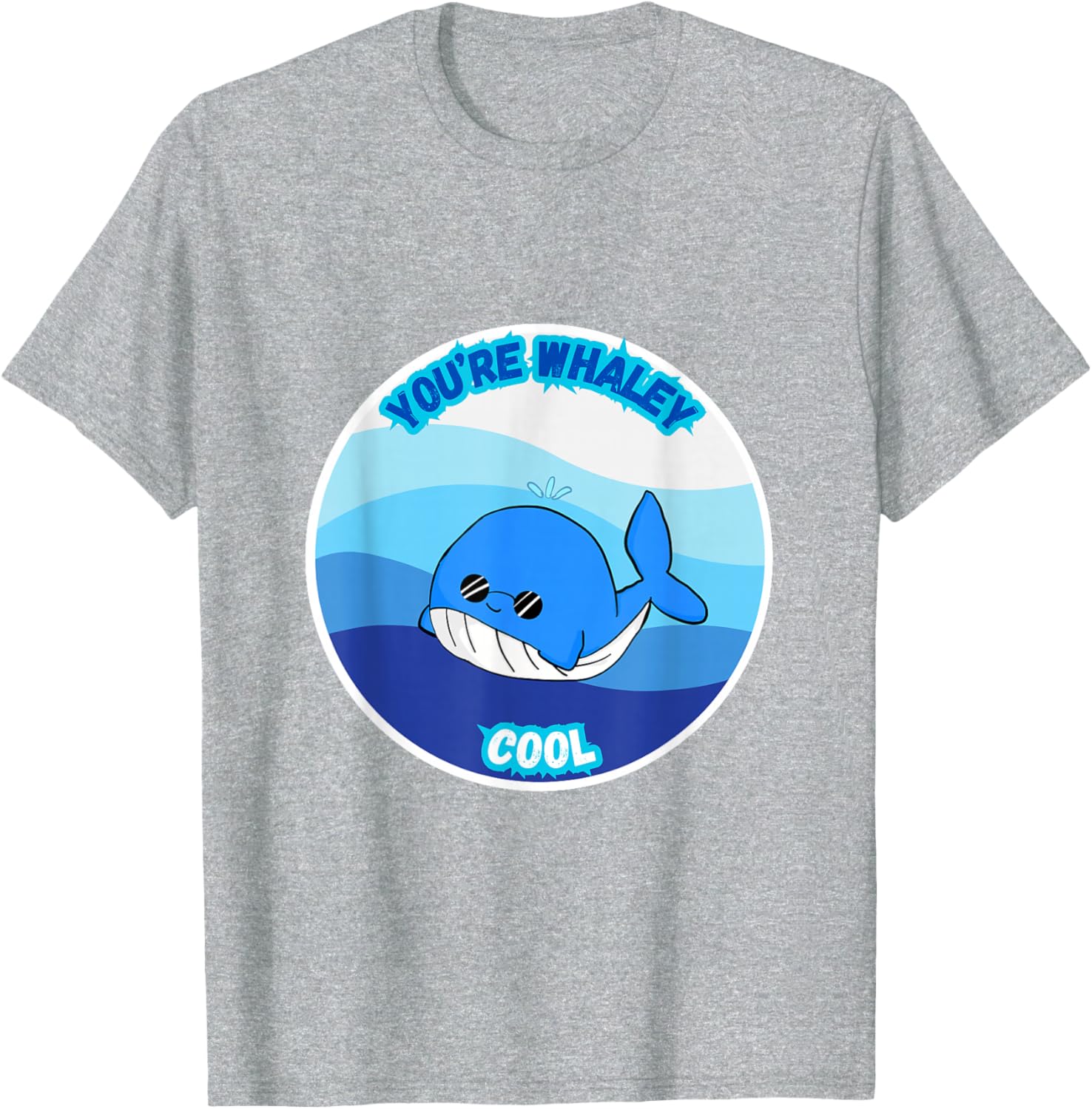 Whaley Cool Whale Graphic Tee Perfect for Ocean Lovers and Casual Wear - 11