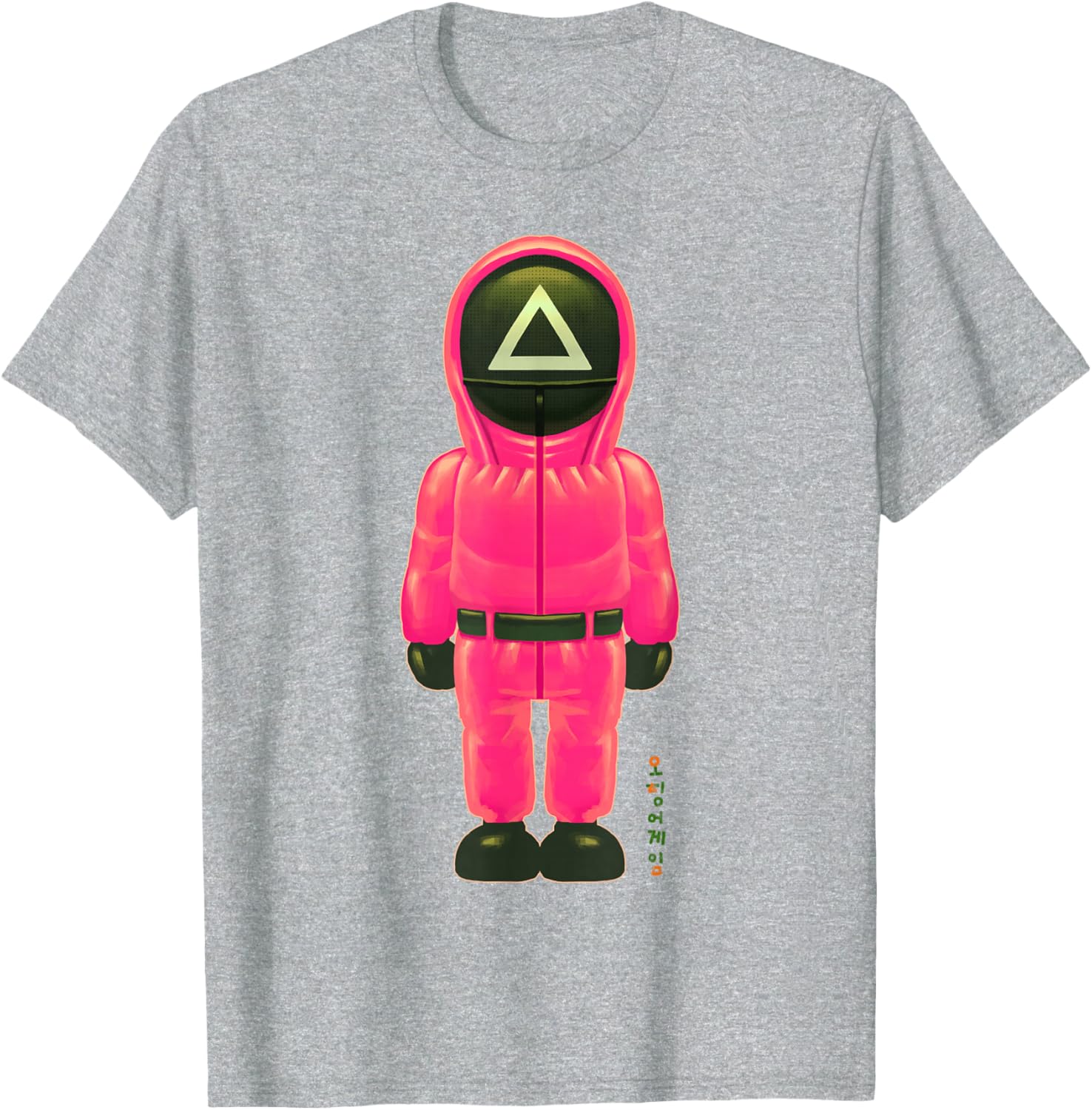 Squid Game Chibi Pink Soldier Full Body T-Shirt for Fans and Collectors - 4