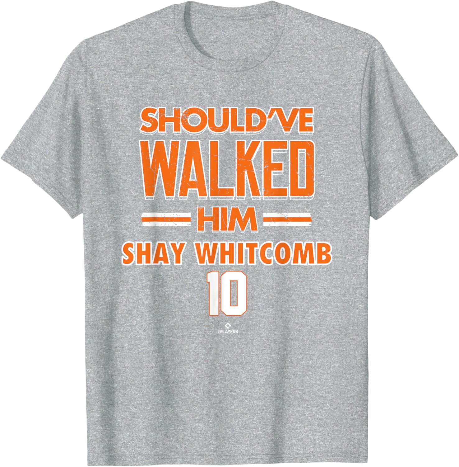 Shay Whitcomb Houston Baseball Should've Walked Him T-Shirt for Fans - 1
