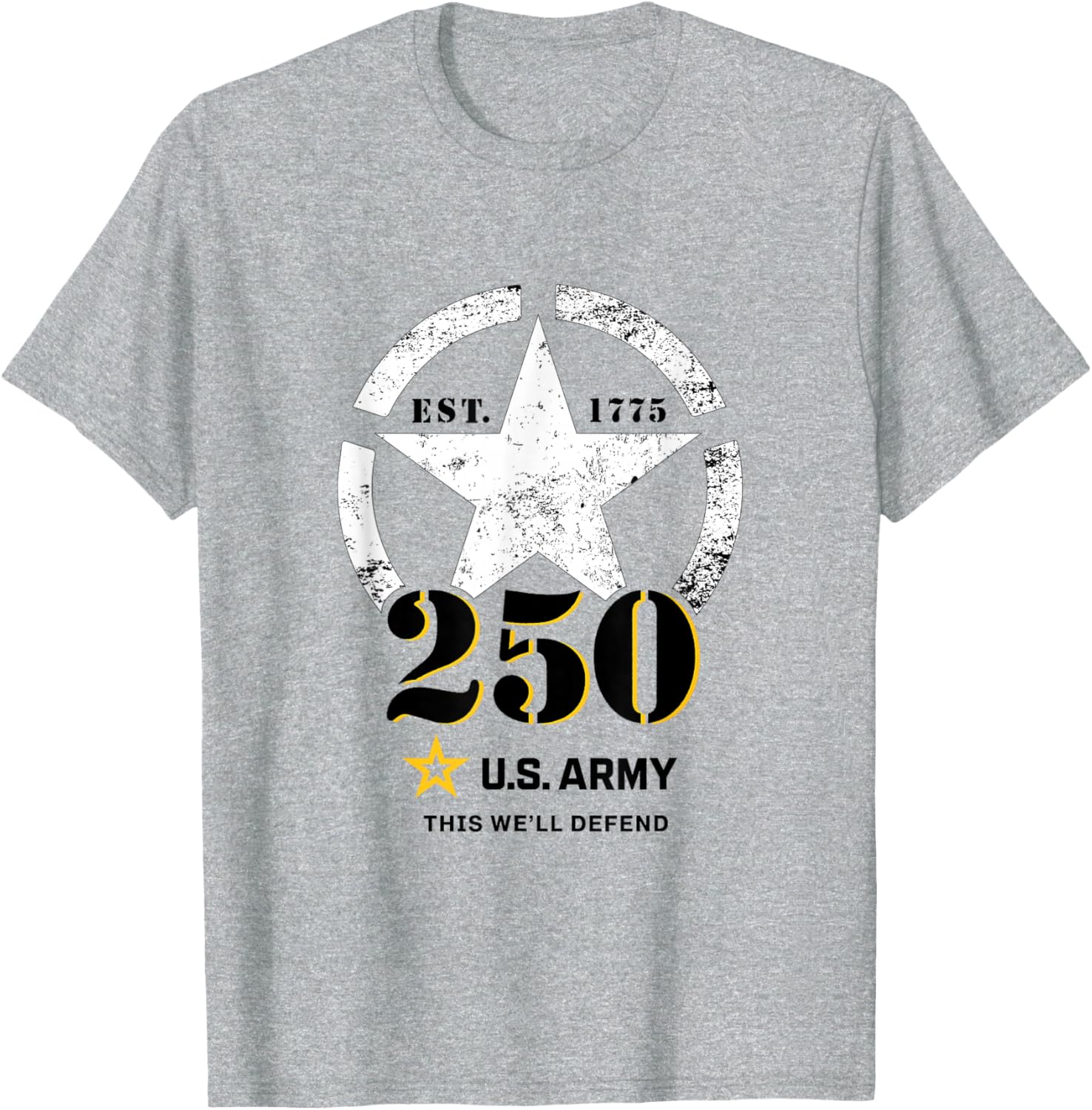 Official U.S. Army 250th Birthday This We'll Defend T-Shirt for All Ages - 4