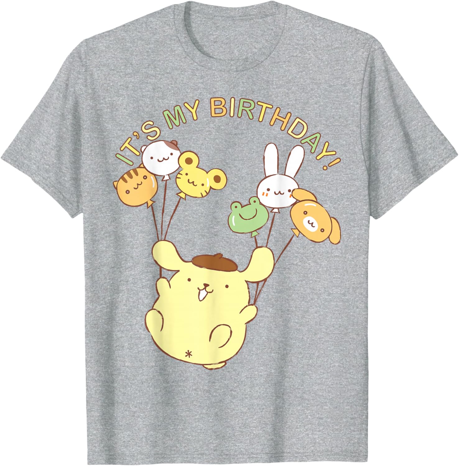 Pompompurin It's My Birthday T-Shirt Cute Design for Celebrations - 13
