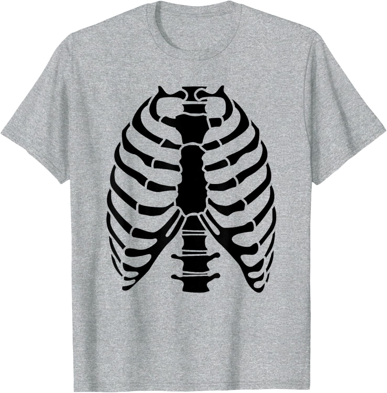 Skeleton Rib Cage Halloween Costume T-Shirt for Fun Celebrations - 14
