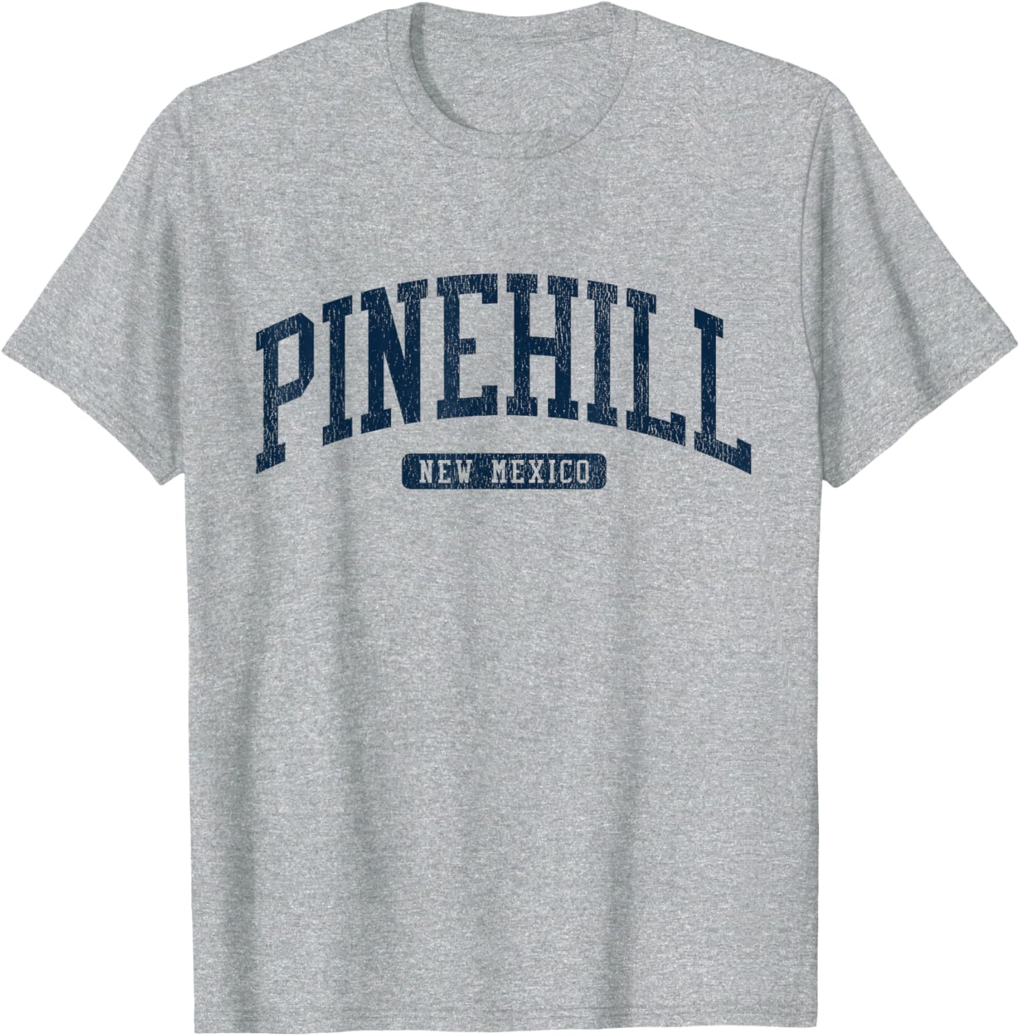 Pinehill New Mexico College Style Blue T-Shirt for Students and Fans - 14