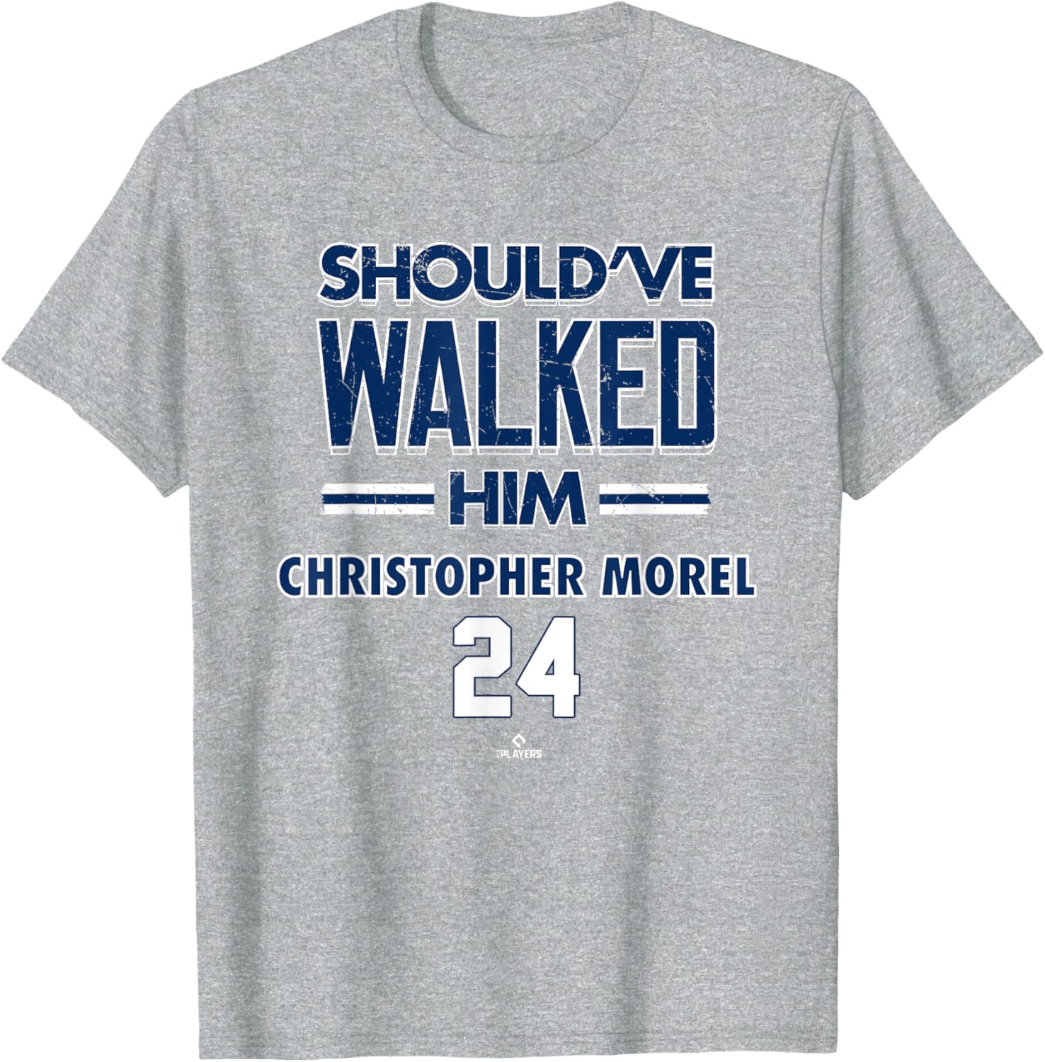 Should've Walked Him Christopher Morel Tampa Bay Baseball T-Shirt - 2