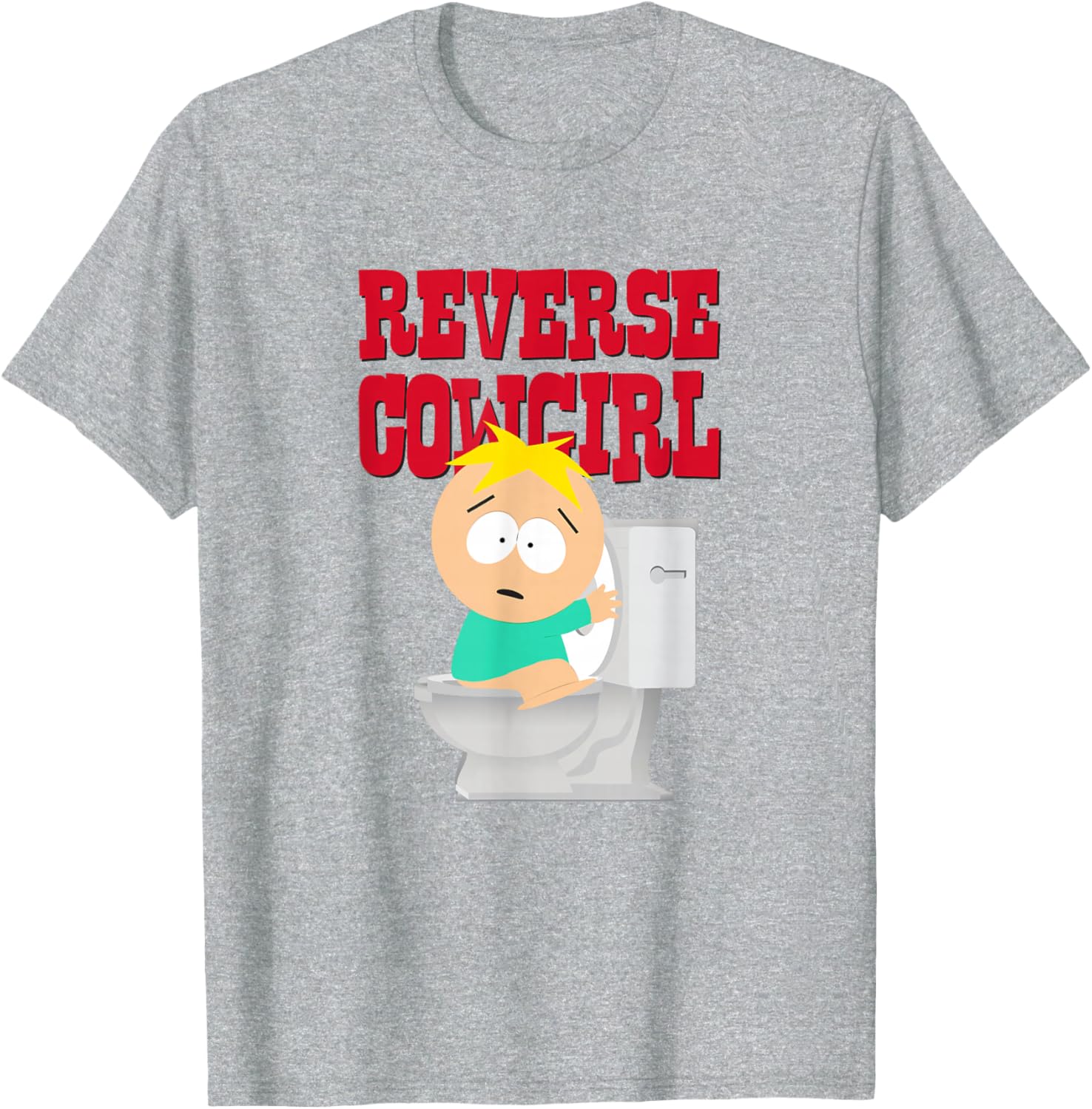 South Park Butters Reverse Cowgirl T-Shirt Fun Graphic Tee for Fans - 12